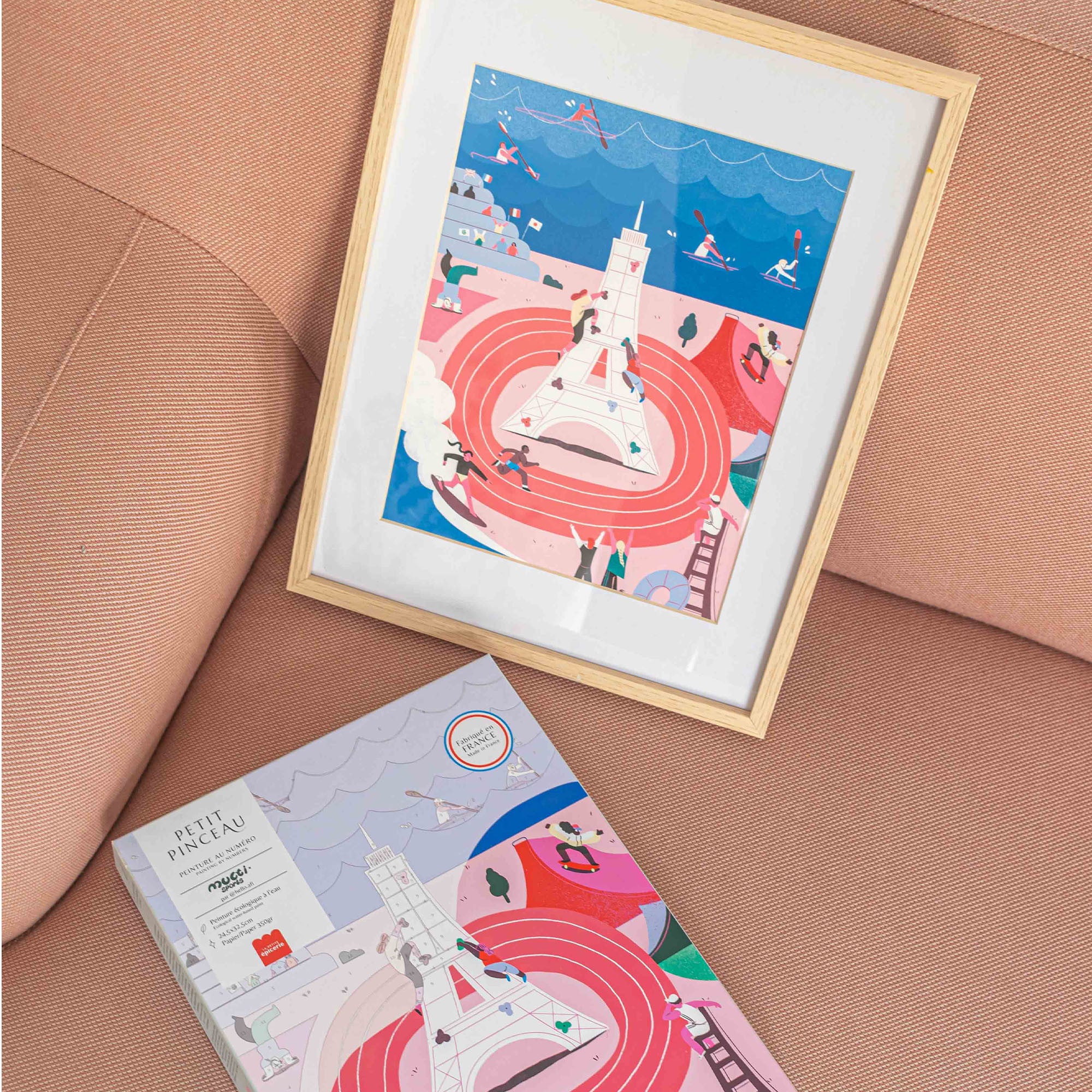 Coffret peinture au numéro - Multi Sports par Anna Fedoseeva