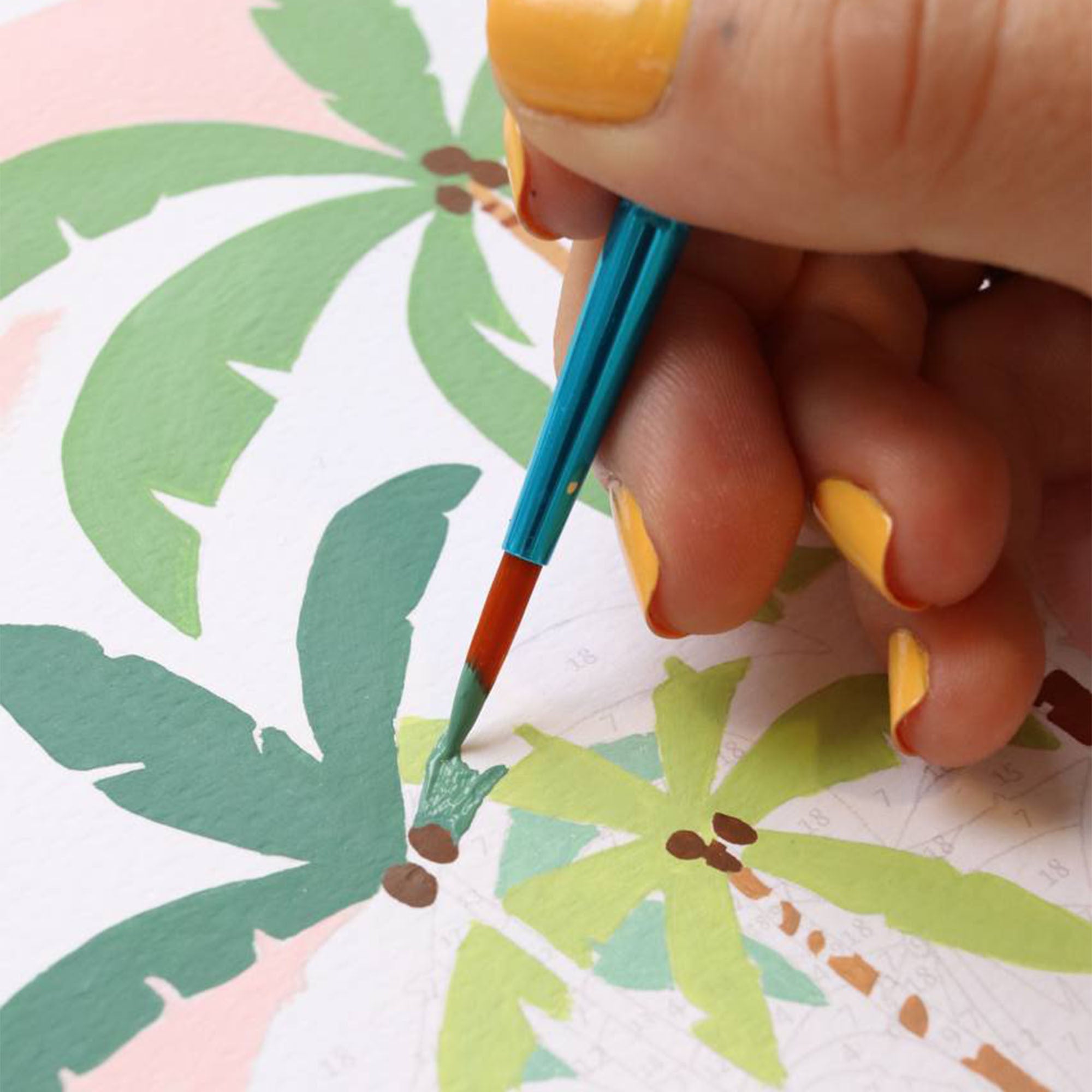 Coffret peinture au numéro - Bora Bora par Tania Garcia
