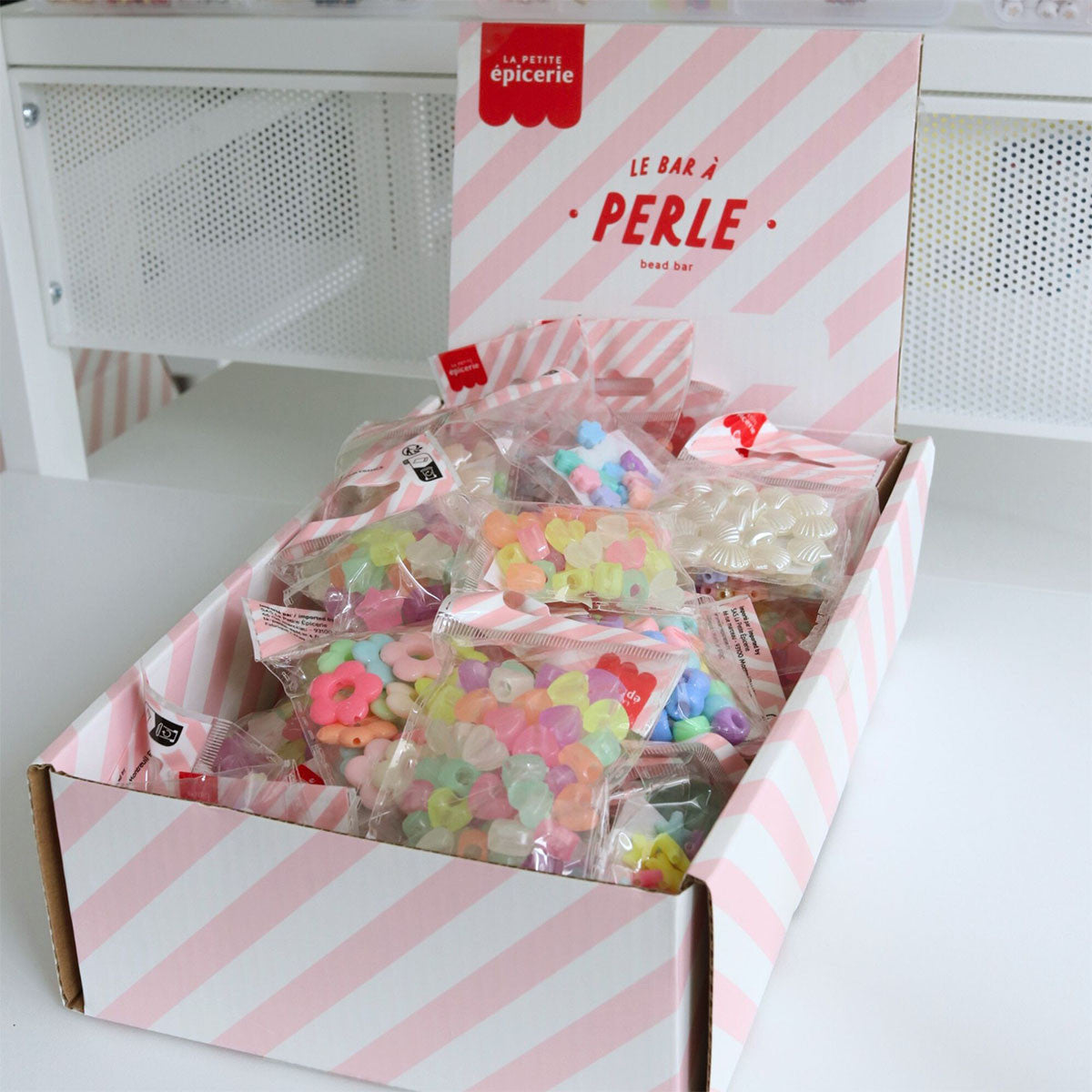 Bar à perles Pastel