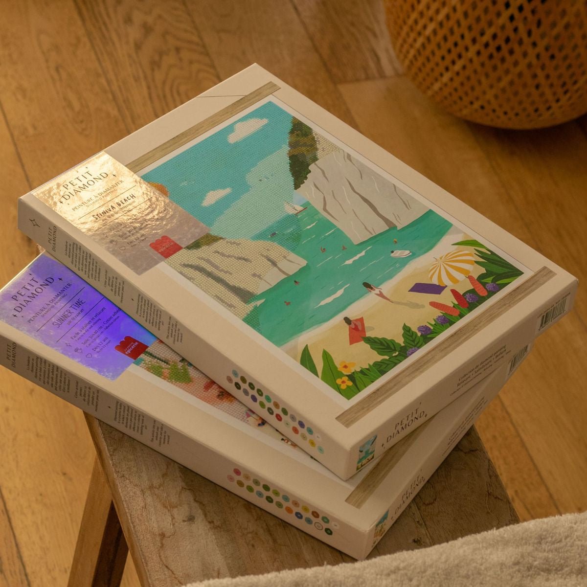 Coffret Petit Diamond - Diamond Painting Stiniva Beach par Maja Tomljanovic
