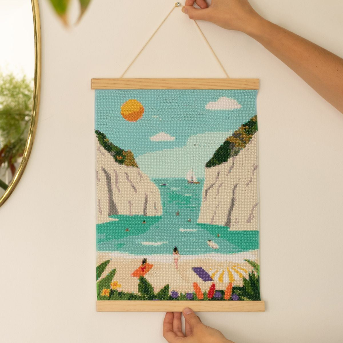 Coffret Petit Diamond - Diamond Painting Stiniva Beach par Maja Tomljanovic