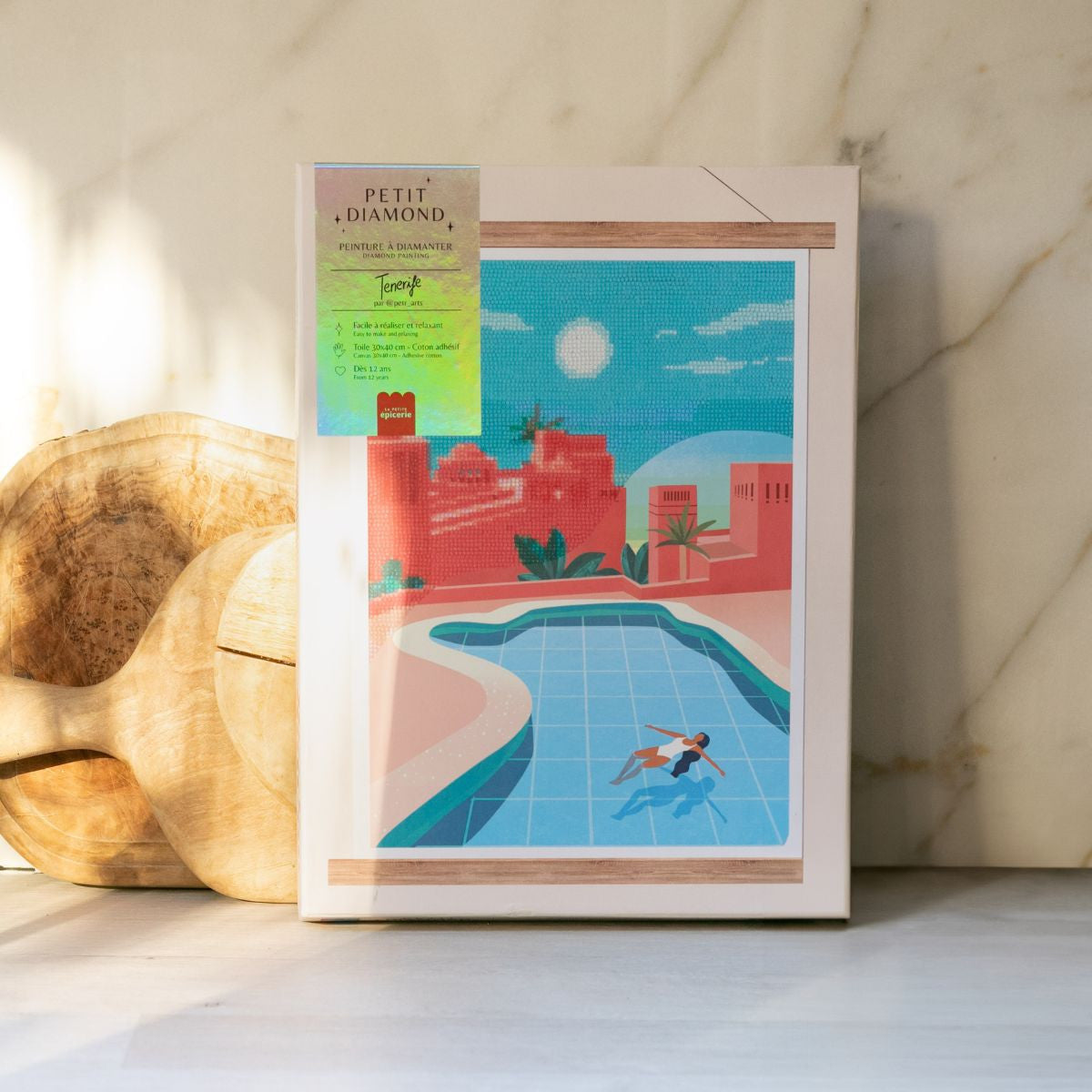 Coffret Petit Diamond - Diamond Painting Tenerife par Petra Lidze