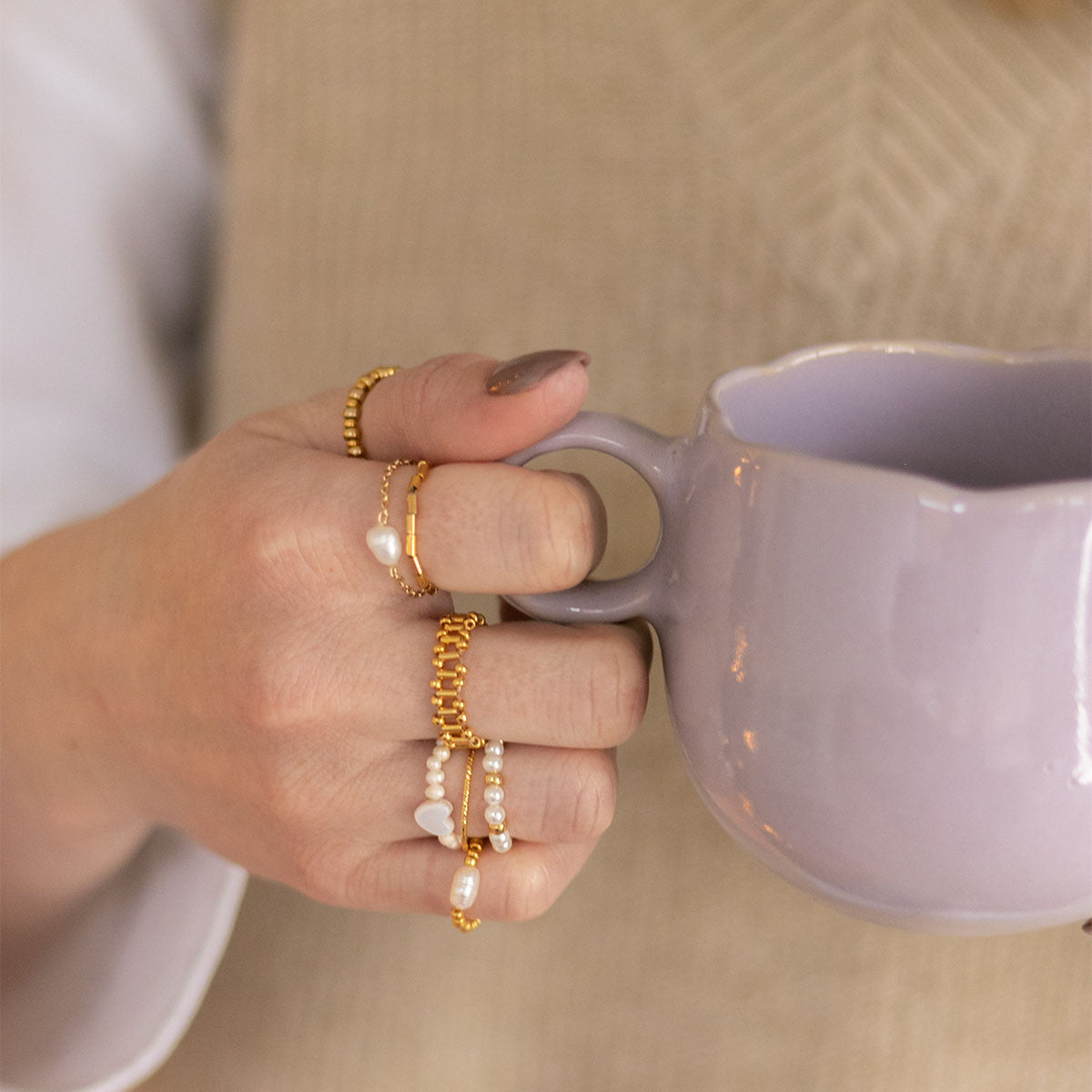 DIY Bijouterie - Mes bagues en perles naturelles