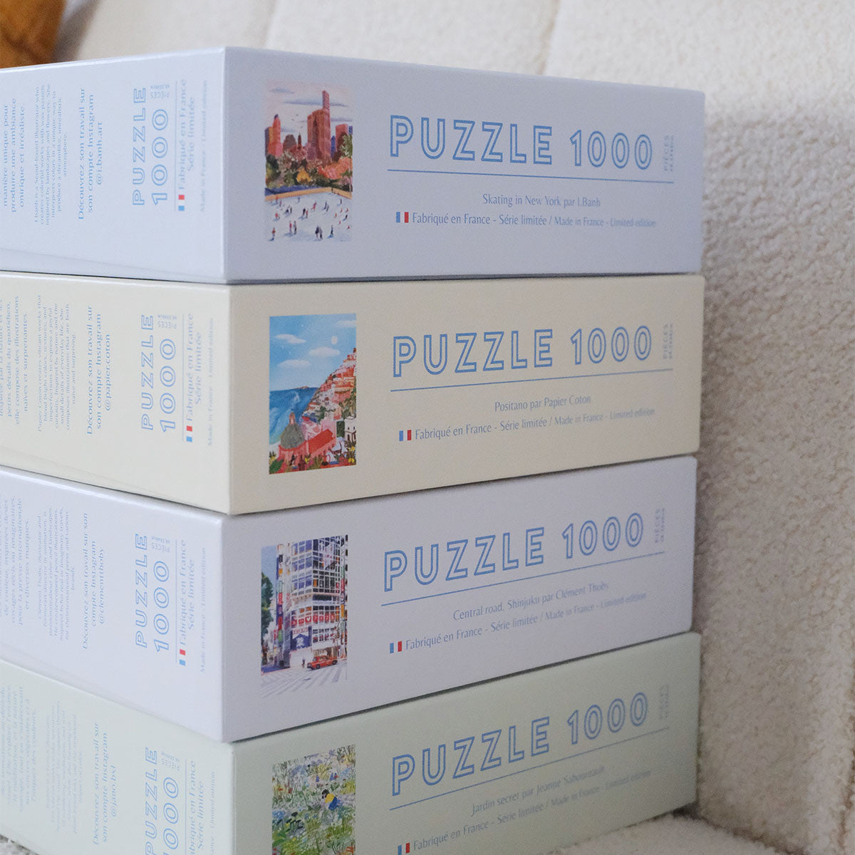 Puzzle Jardin secret par Jeanne Saboureault - 1000 pièces