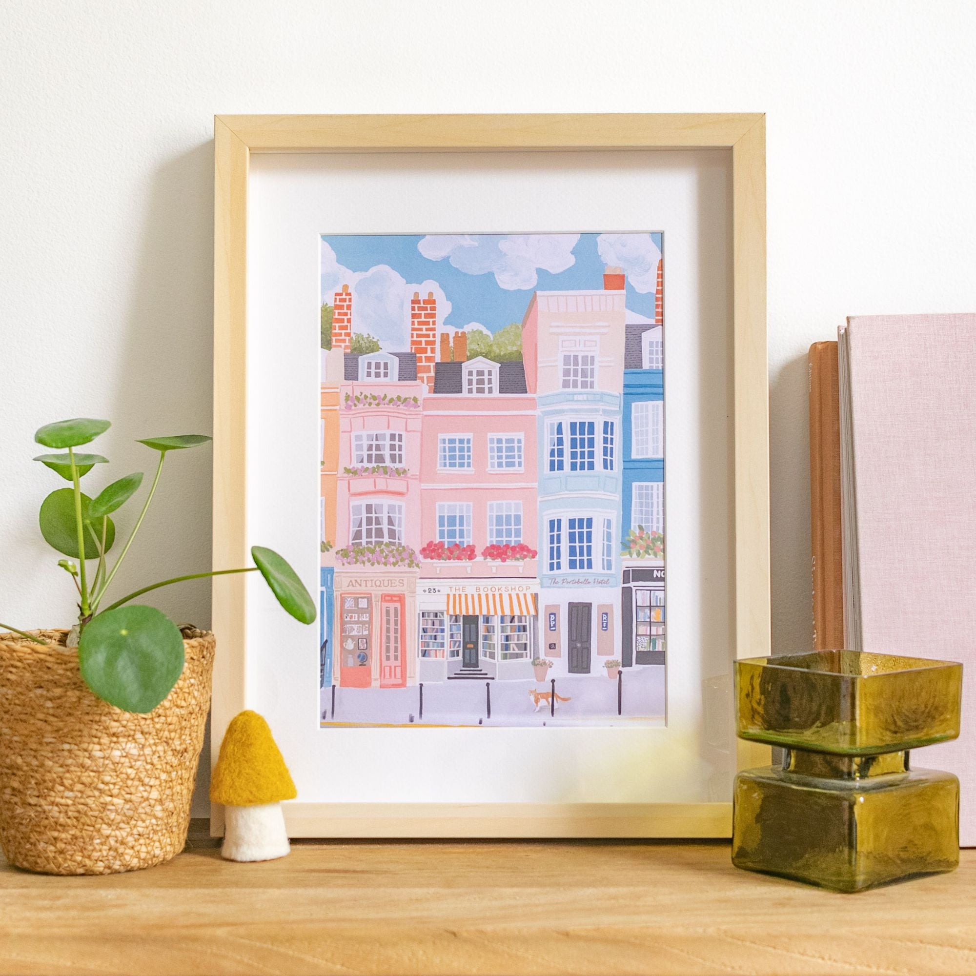 Coffret peinture au numéro - Notting Hill par La Petite Epicerie