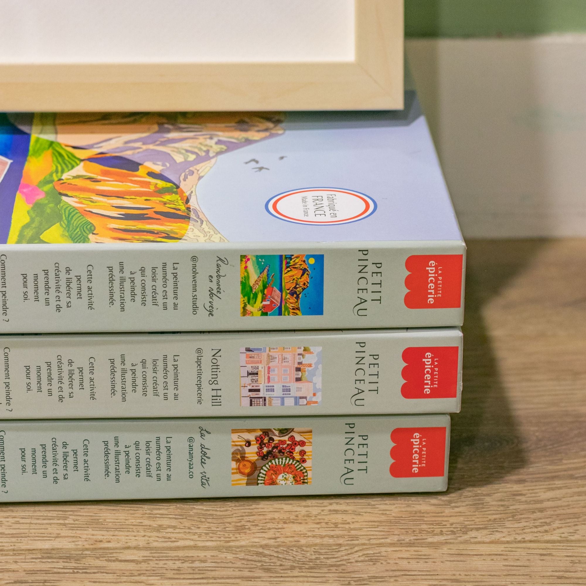 Coffret peinture au numéro - Notting Hill par La Petite Epicerie