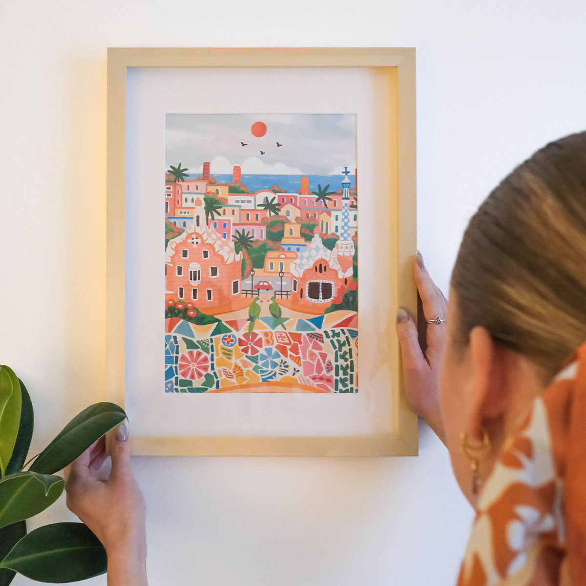 Coffret peinture au numéro - Barcelona par DazlStudio