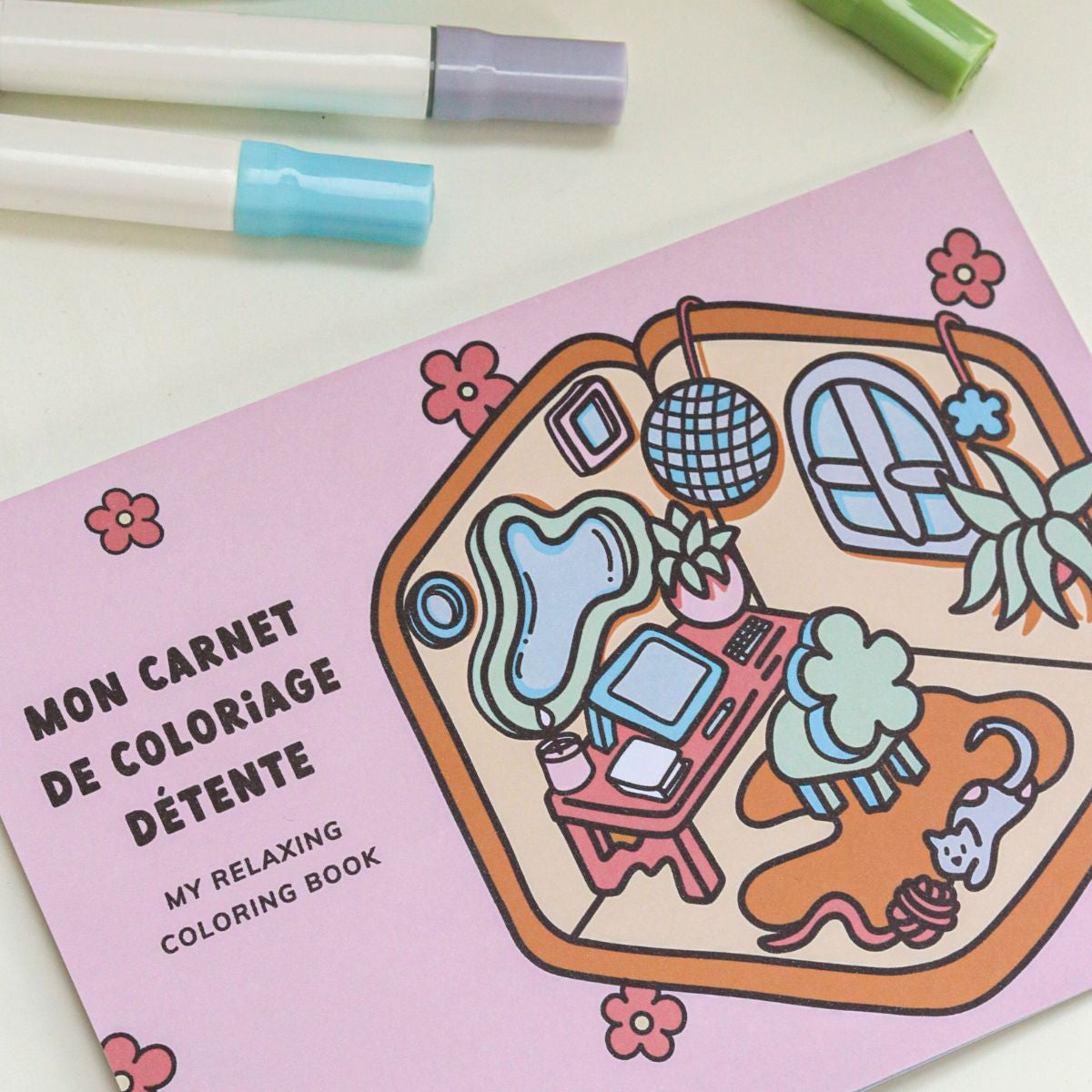 DIY HOME DECO - Mon kit de coloriage détente