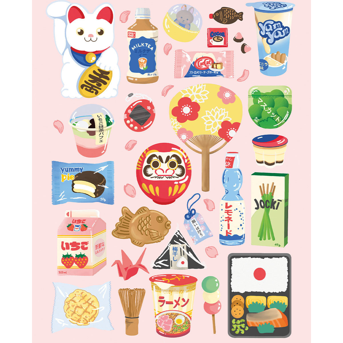 Exemple présentation Petit Pinceau recto/verso - Kyoto et Week-end à Tokyo avec Cadre