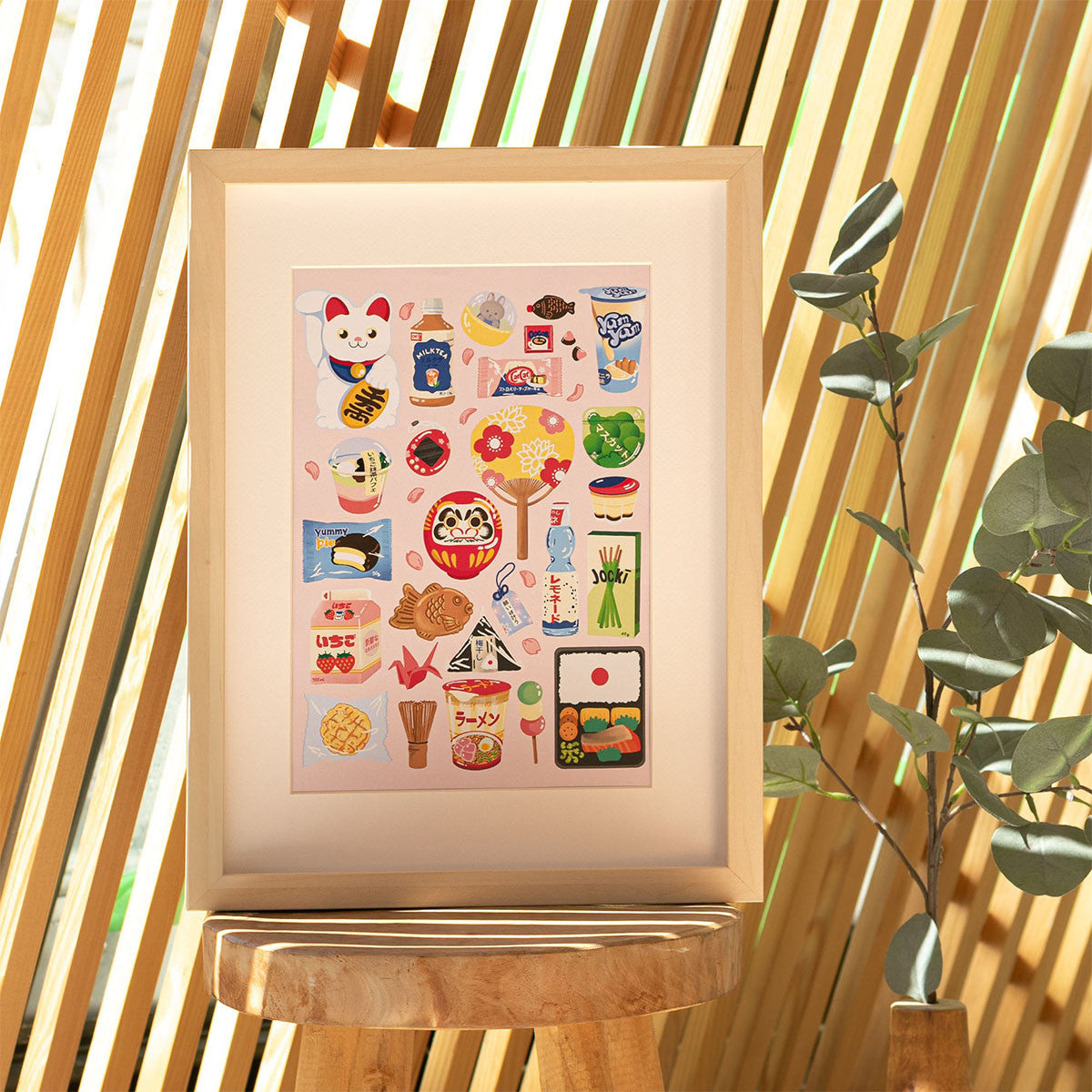Coffret peinture au numéro - Week-end à Tokyo par Yuzu & Mikan