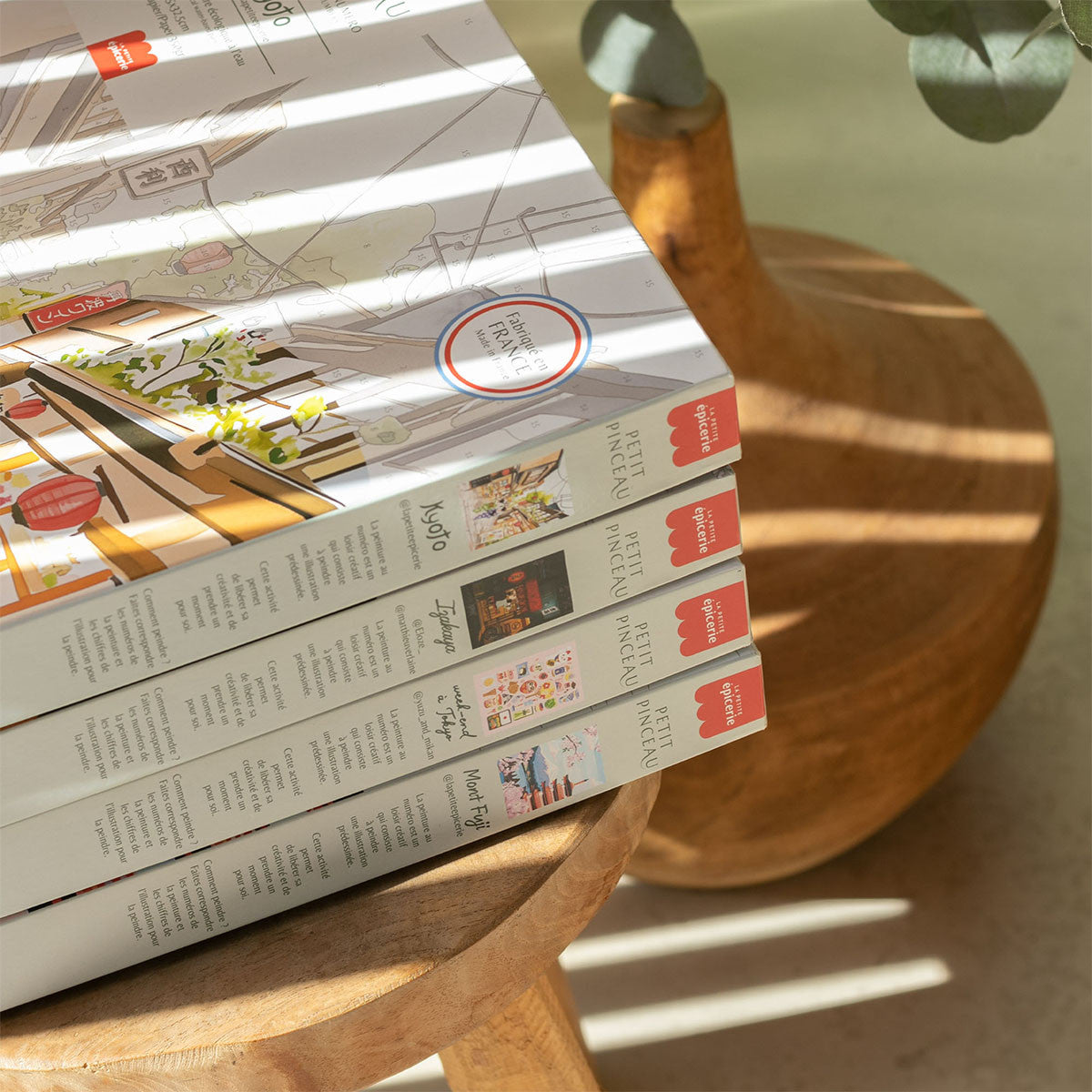 Coffret peinture au numéro - Week-end à Tokyo par Yuzu & Mikan