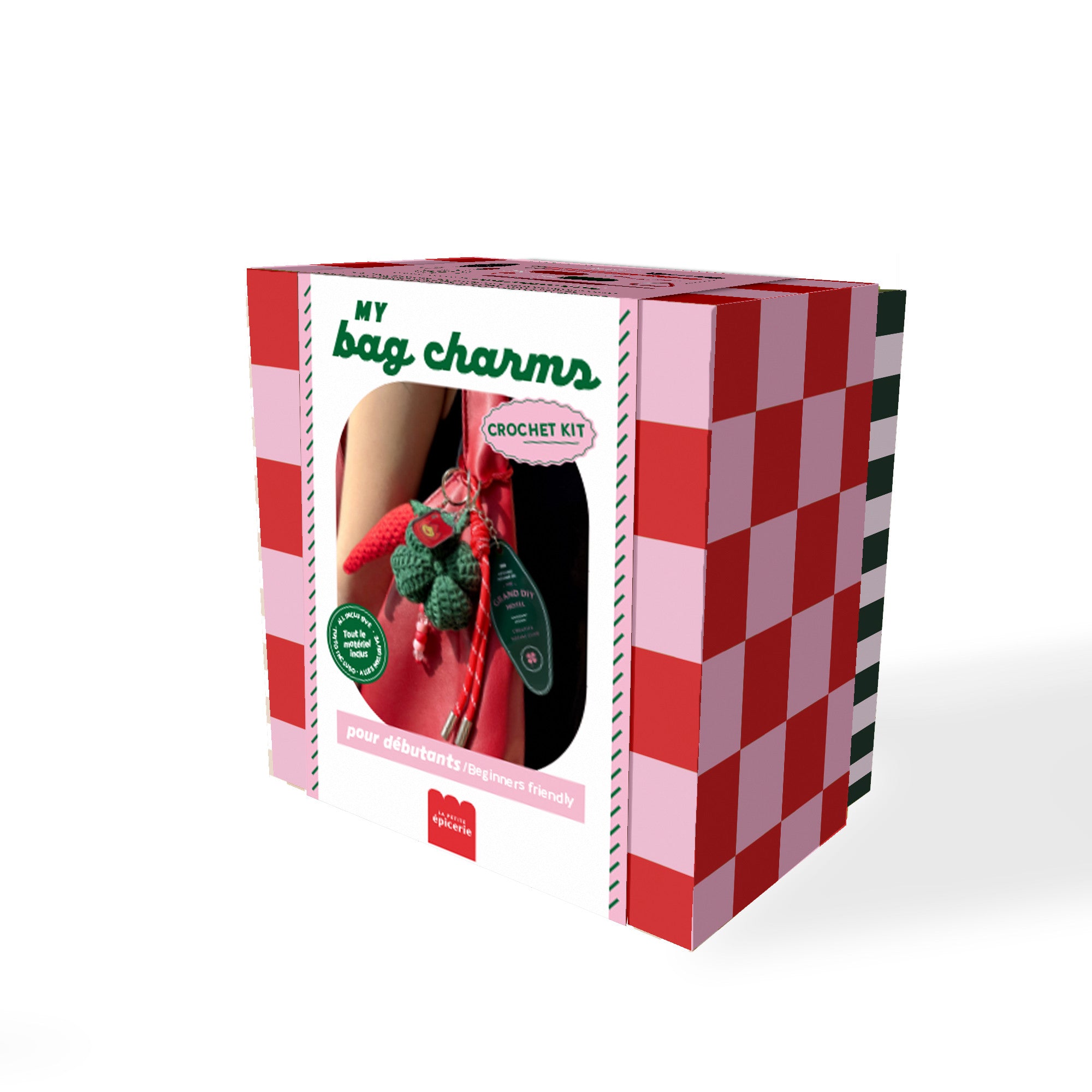 Achat Kit DIY Crochet Bag Charms - Lucky Pepper