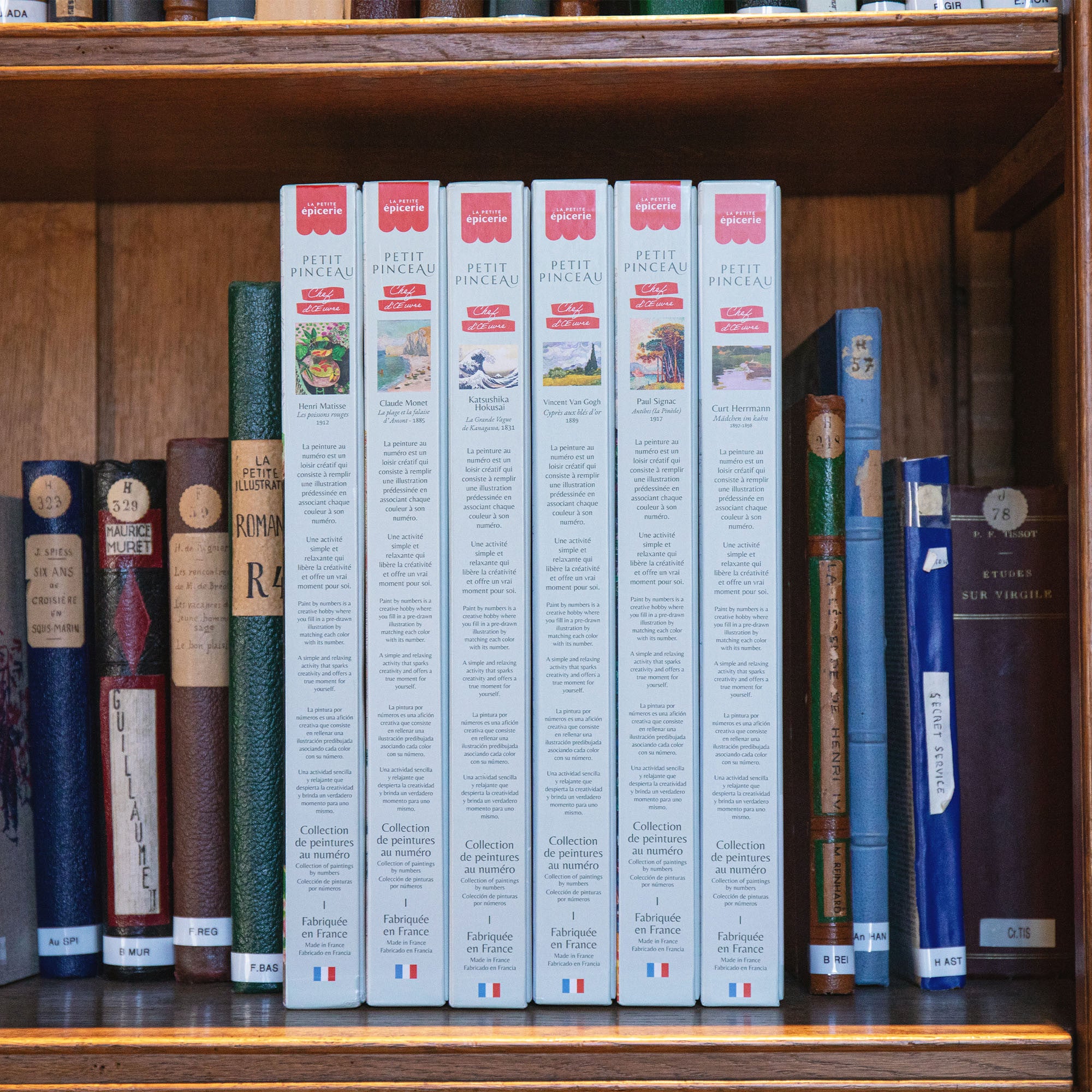 Coffret peinture au numéro - La grande vague de Kanagawa - Katsushika Hokusai