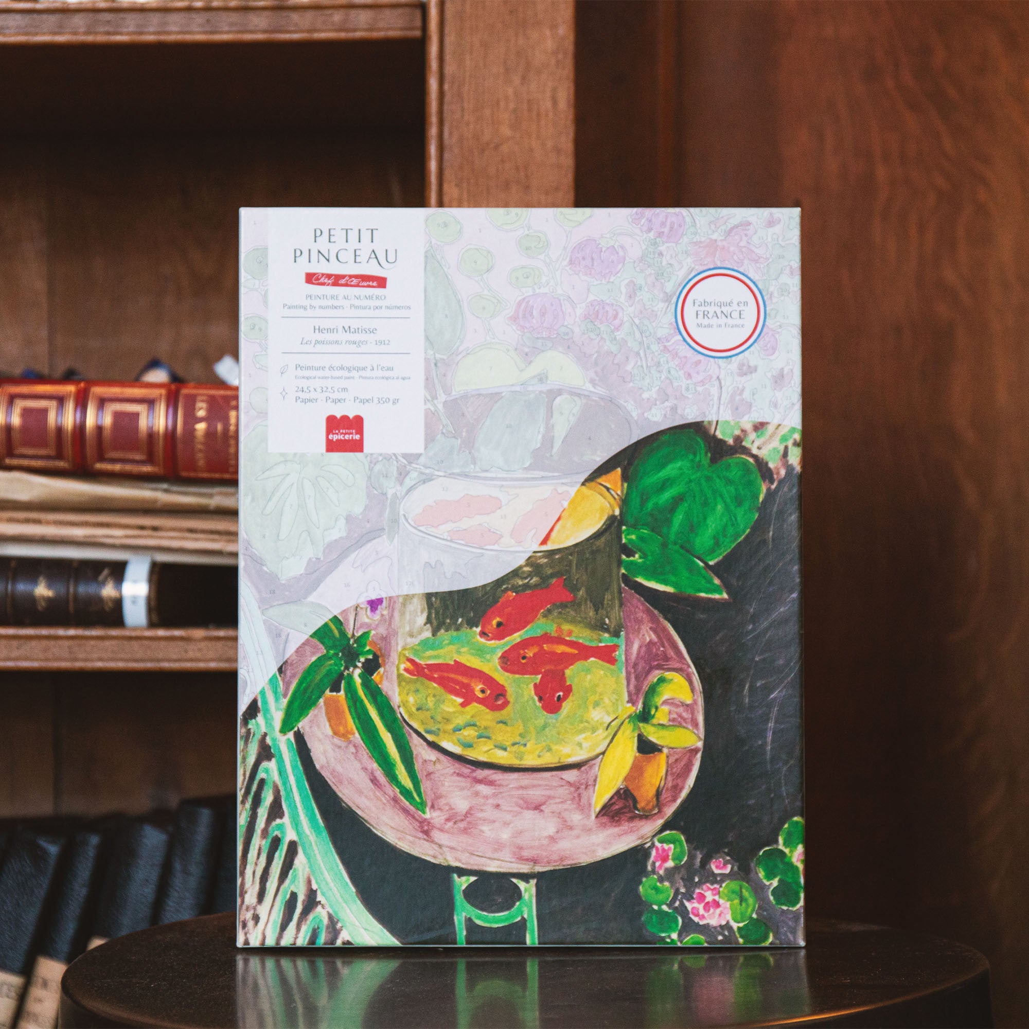 Coffret peinture au numéro - Les poissons rouges - Henri Matisse