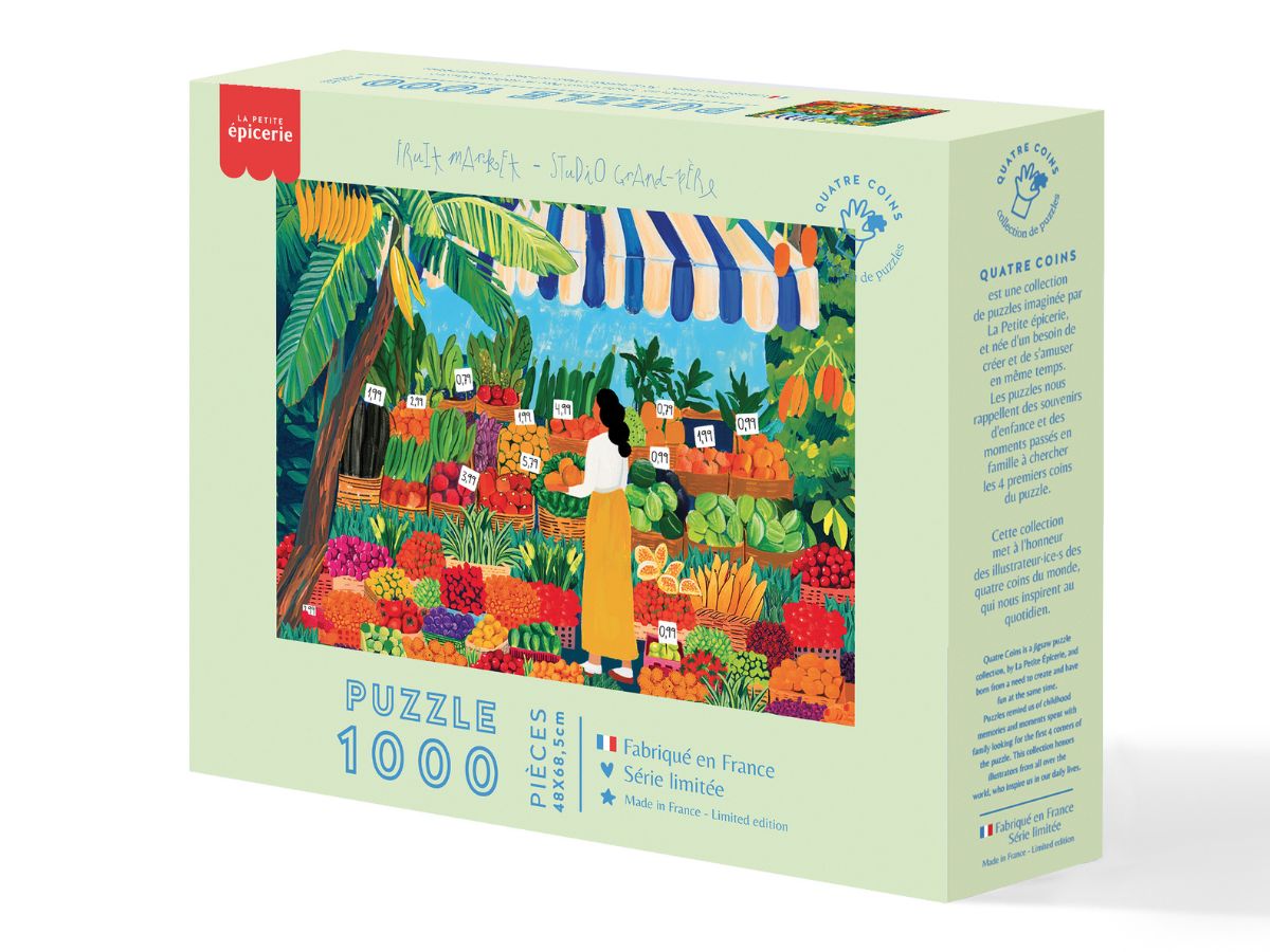 Achat Puzzle Fruit Market par Studio Grand-Père - 1000 pièces