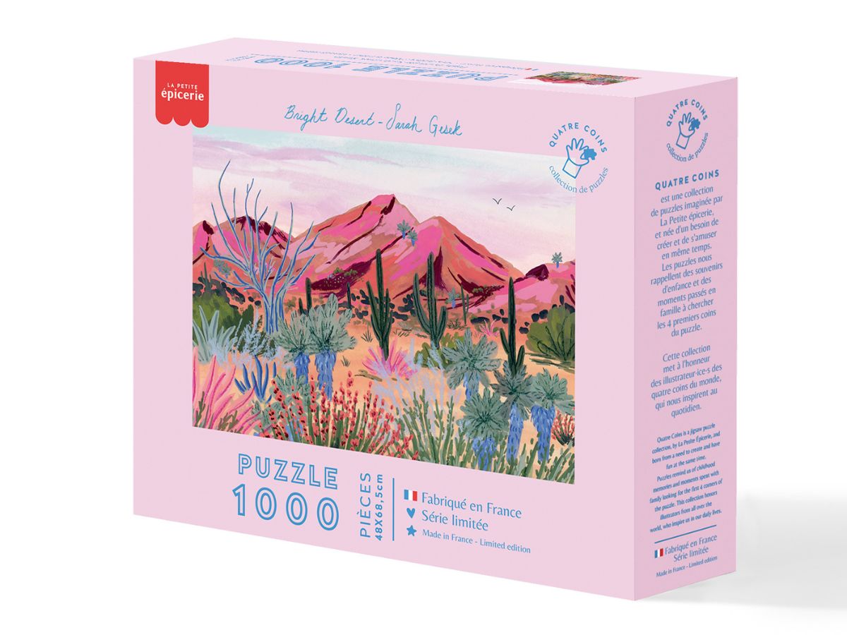 Achat Puzzle Bright Desert par Sarah Gesek - 1000 pièces