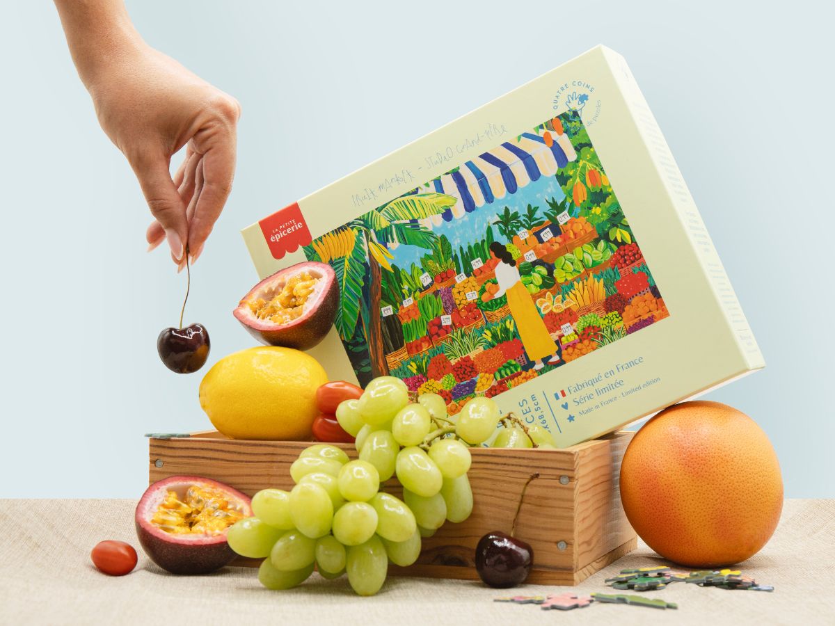 Puzzle Fruit Market par Studio Grand-Père - 1000 pièces