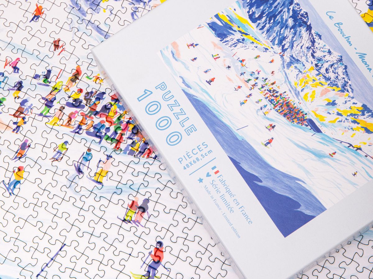 Puzzle Le Bouchon par Mona Leu Leu - 1000 pièces