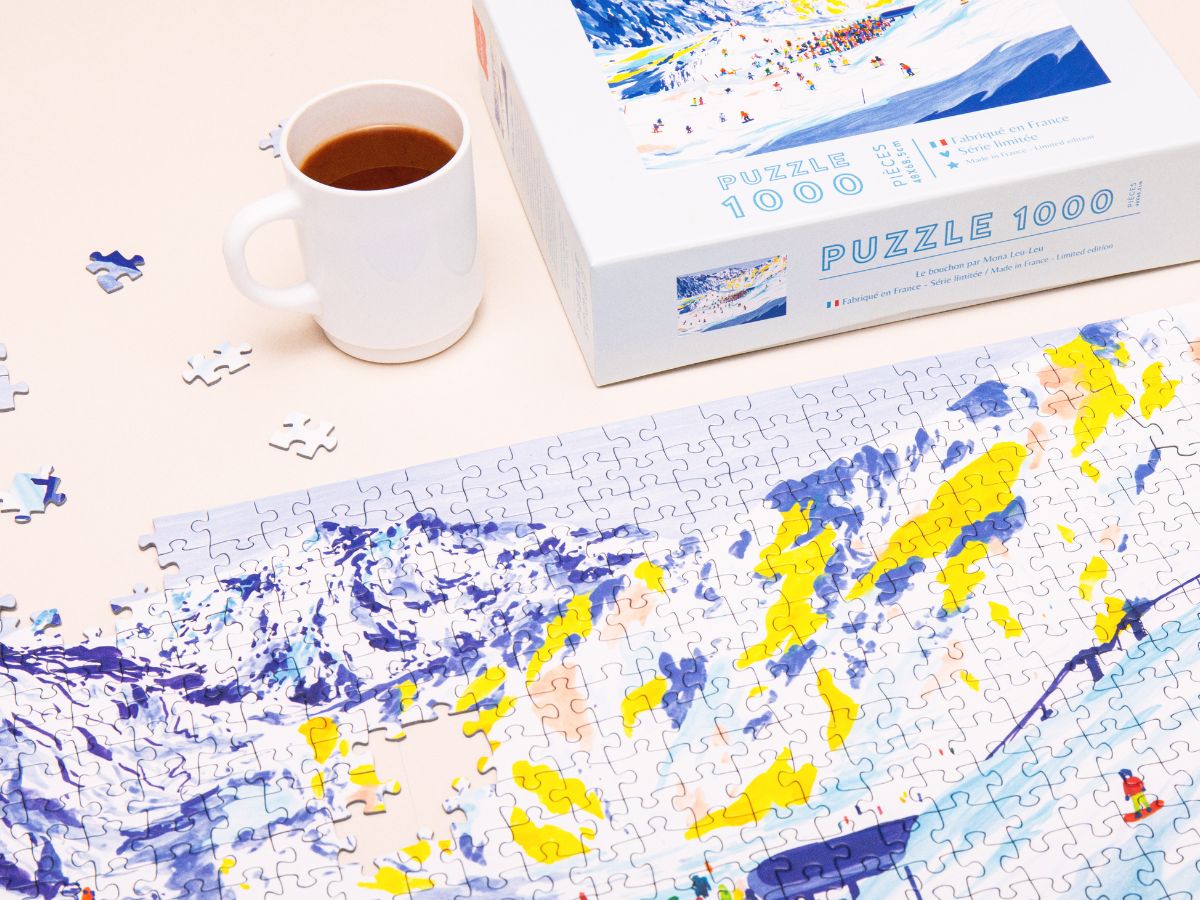 Puzzle Le Bouchon par Mona Leu Leu - 1000 pièces