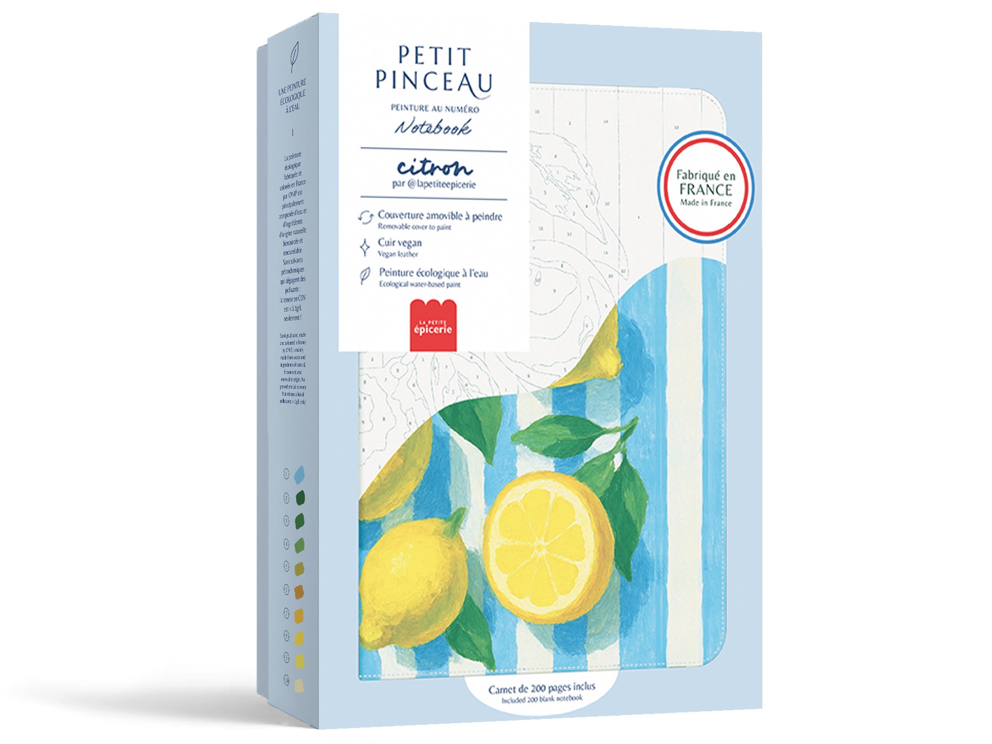 Achat Notebook à Peindre - Citron