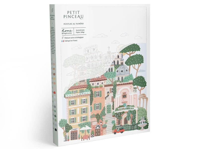 Achat Coffret peinture au numéro - Rome par Hoglet and Co