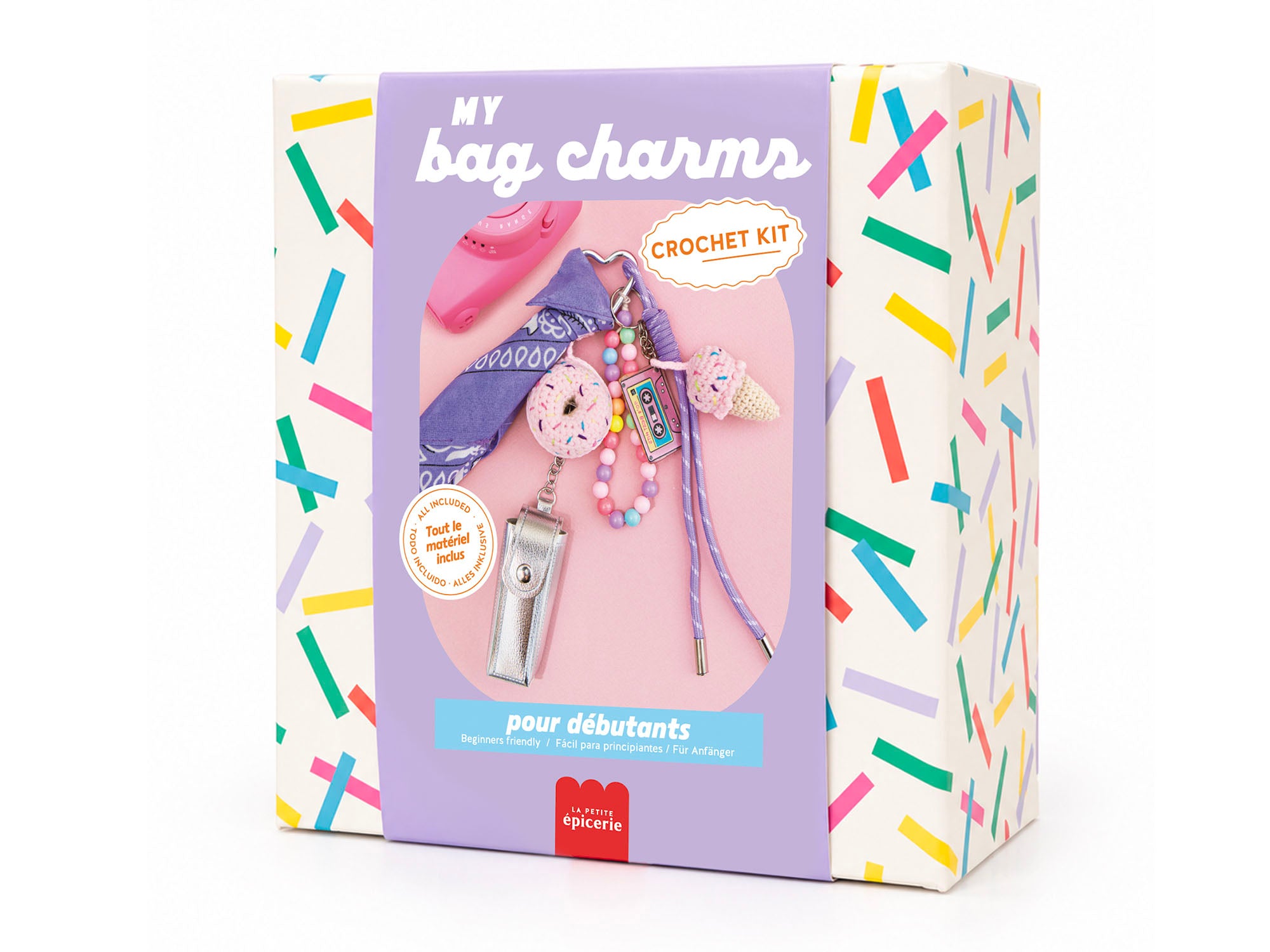 Achat Kit DIY Crochet Bag Charms - Pop Mood