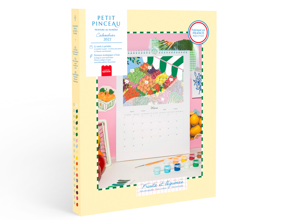 Calendrier à Peindre Edition 2027 - Petit Pinceau