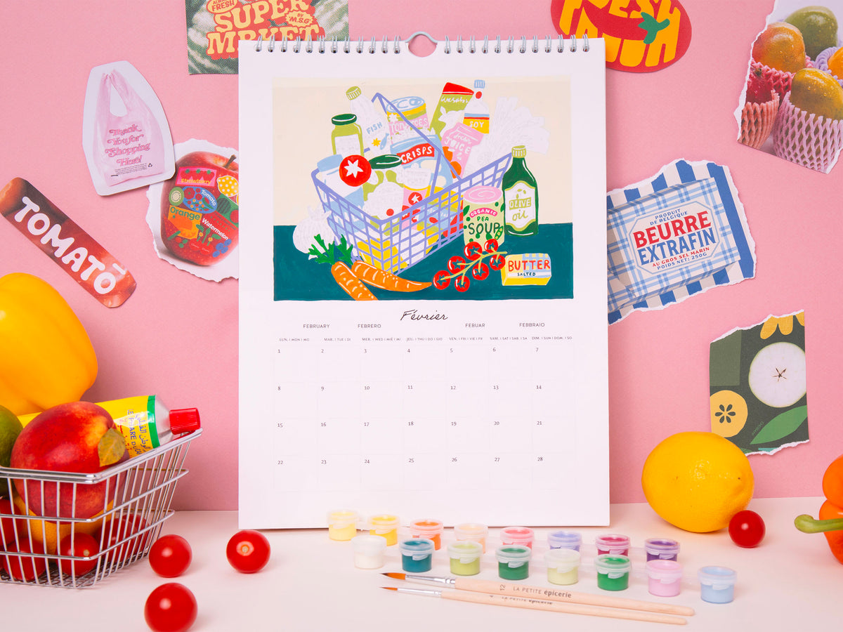 Calendrier à Peindre Edition 2027 - Petit Pinceau