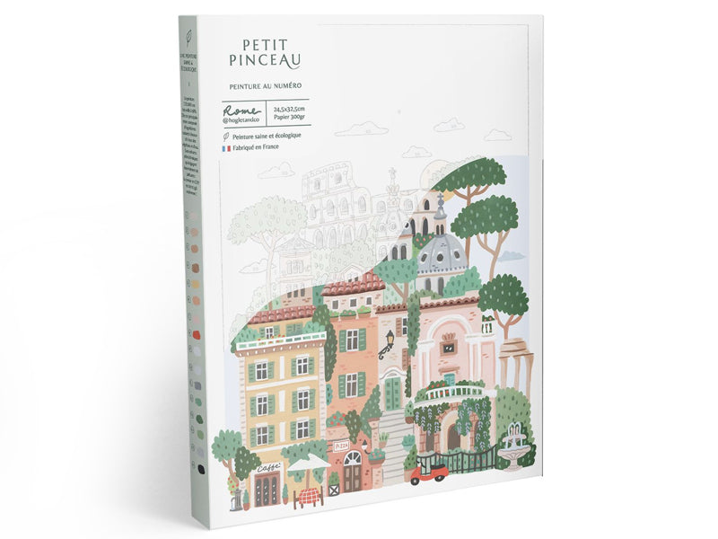 Coffret peinture au numéro - Rome par Hoglet and Co
