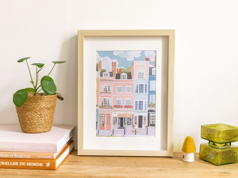 Coffret peinture au numéro - Notting Hill par La Petite Epicerie