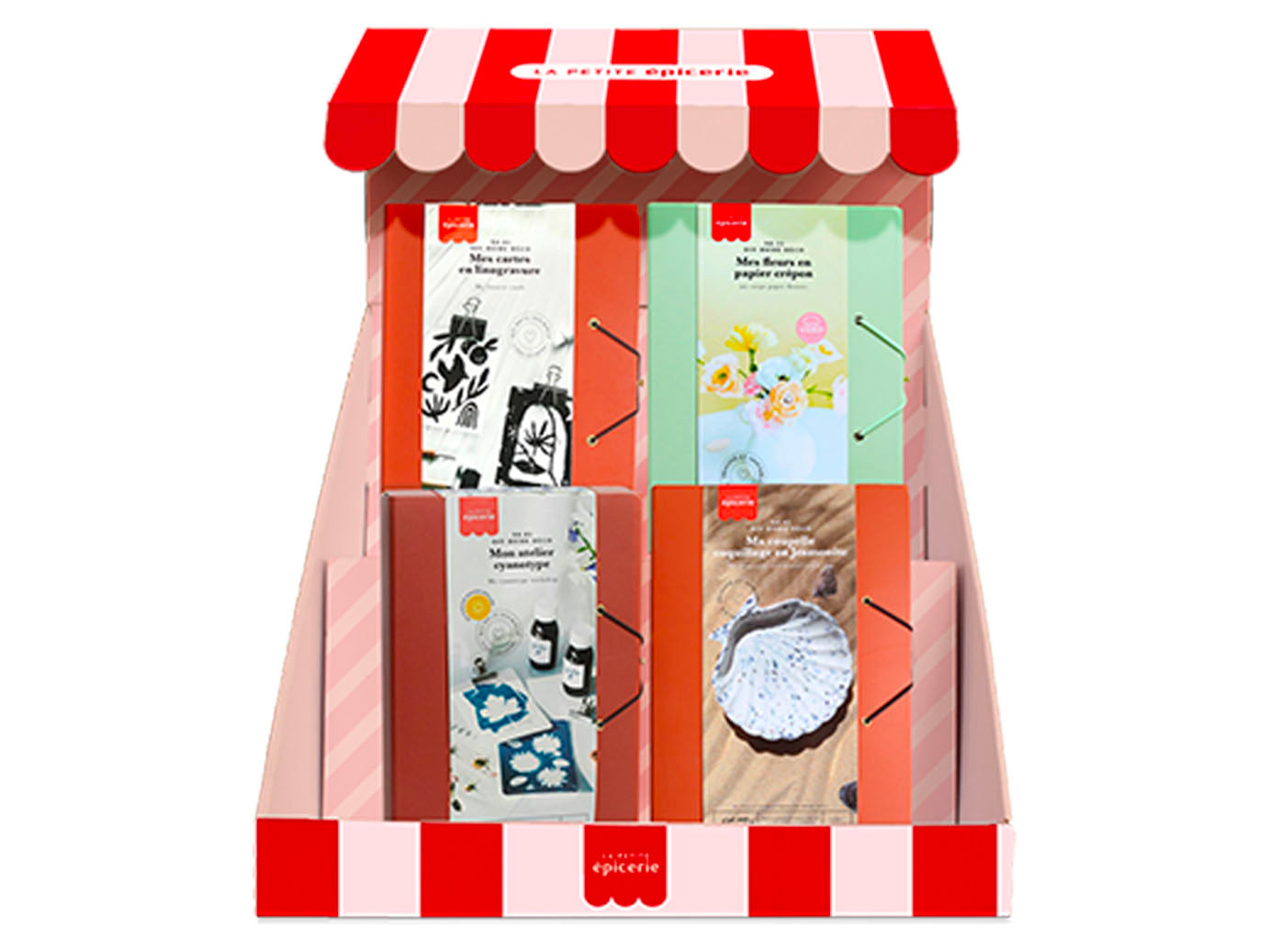 Display Auvent pour Travel book et petits kits DIY