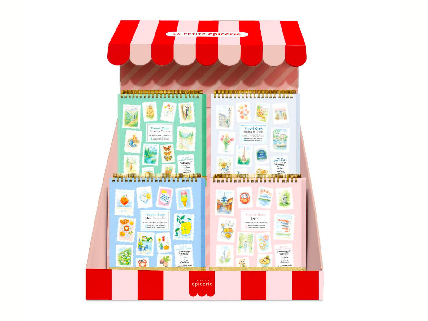 Display Auvent pour Travel book et petits kits DIY