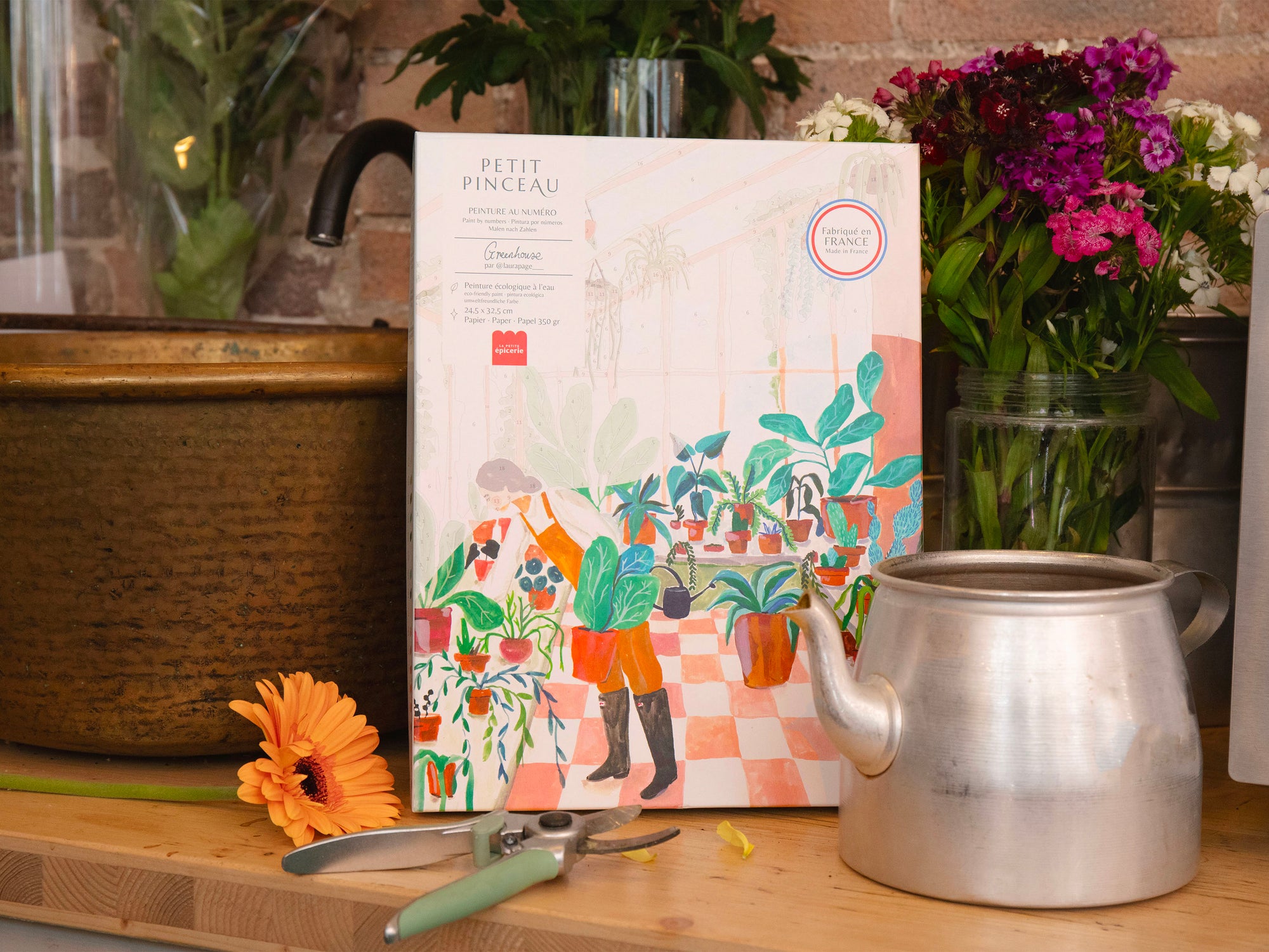 Coffret peinture au numéro - Greenhouse