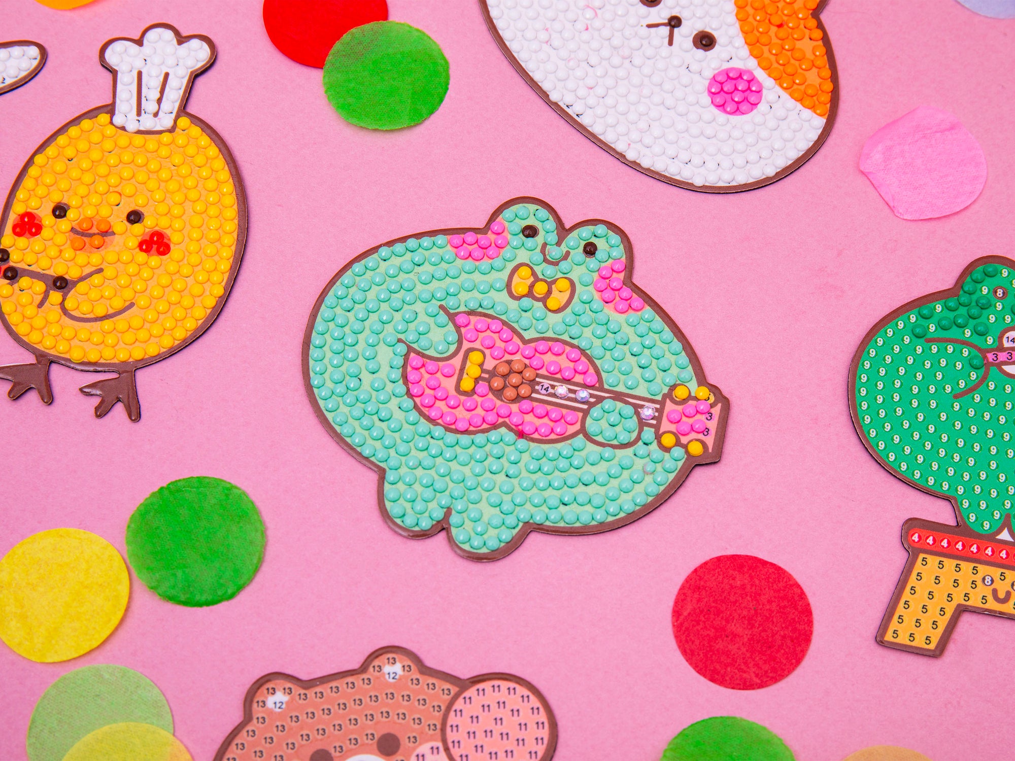 Petit Diamond Kids - Kit Party Pack Magnets (pour 8 enfants)