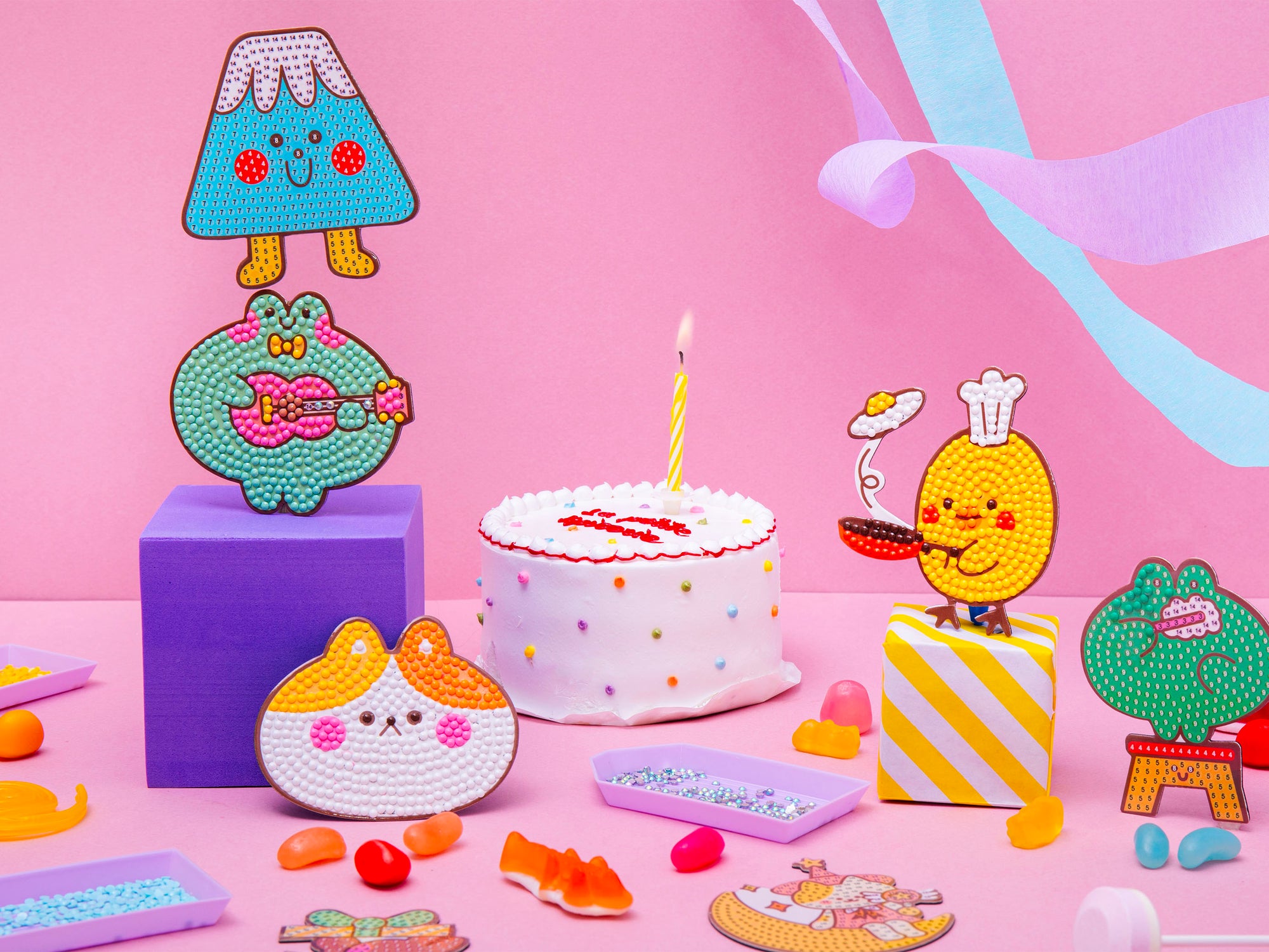 Achat Petit Diamond Kids - Kit Party Pack Magnets (pour 8 enfants)