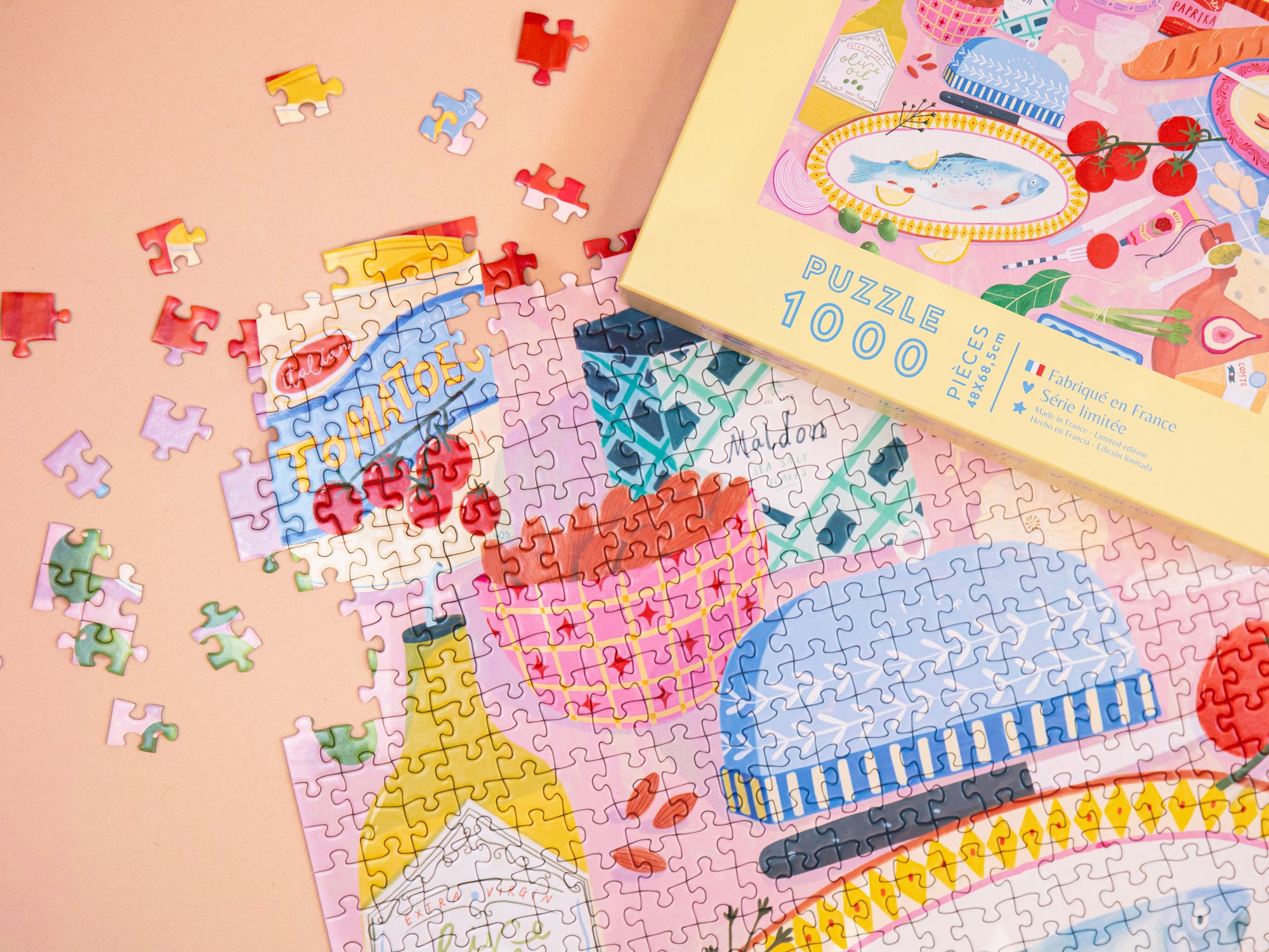 Puzzle Festin d'été par Jessica Smith  - 1000 pièces