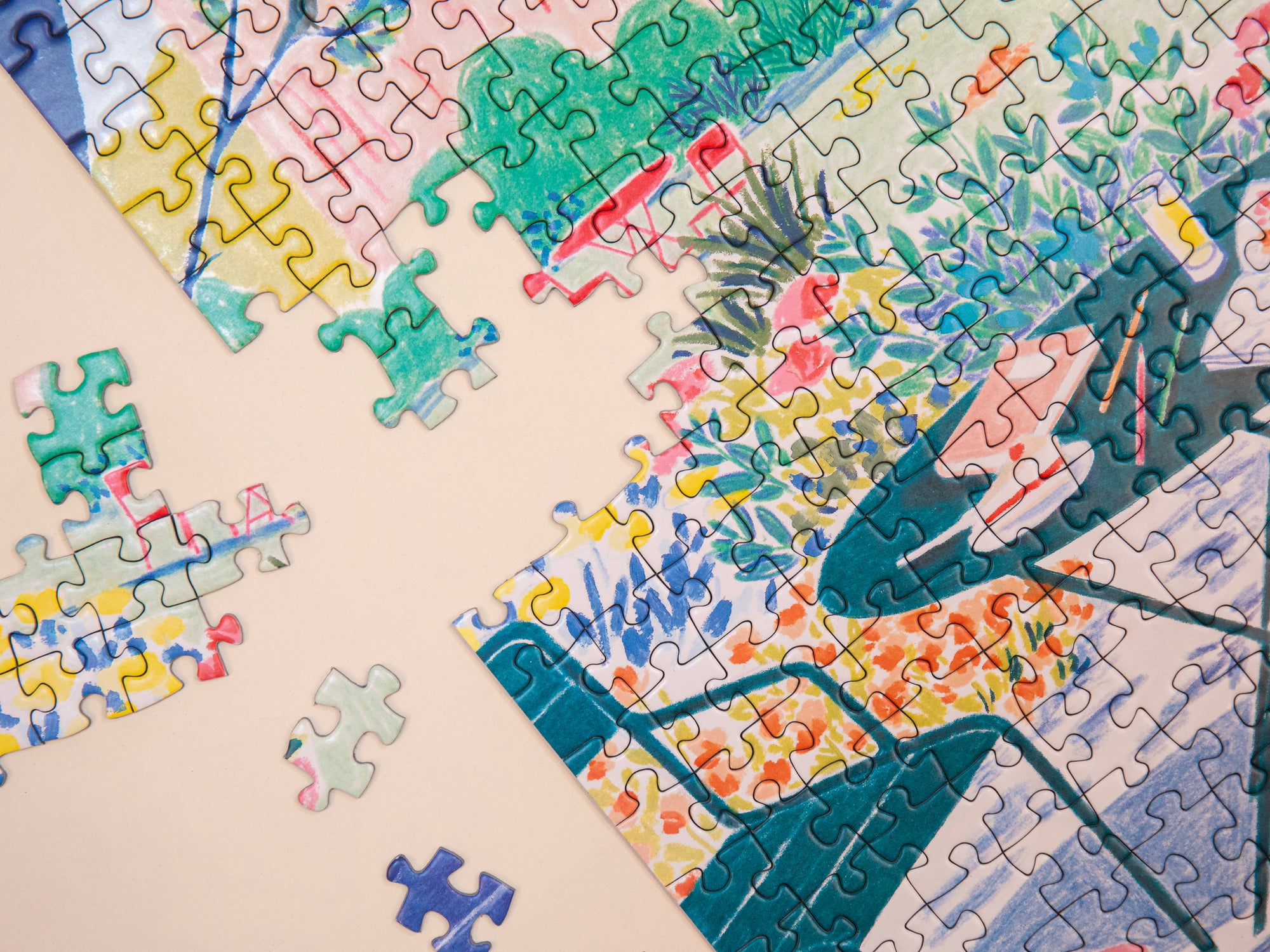 Achat Puzzle Les fleurs comme un voyage par Sophie Weidler-Bauchez  - 1000 pièces