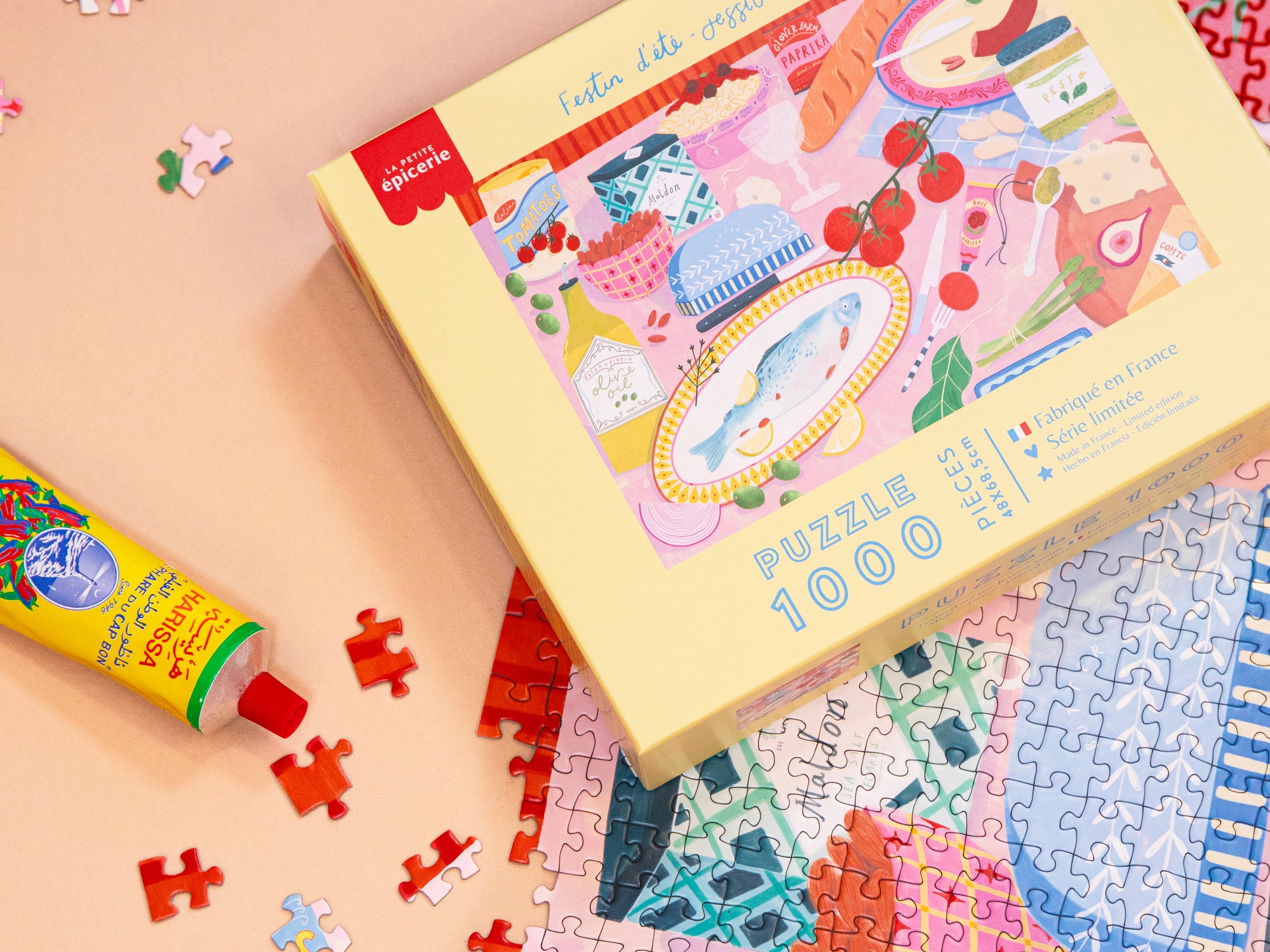 Achat Puzzle Festin d'été par Jessica Smith  - 1000 pièces