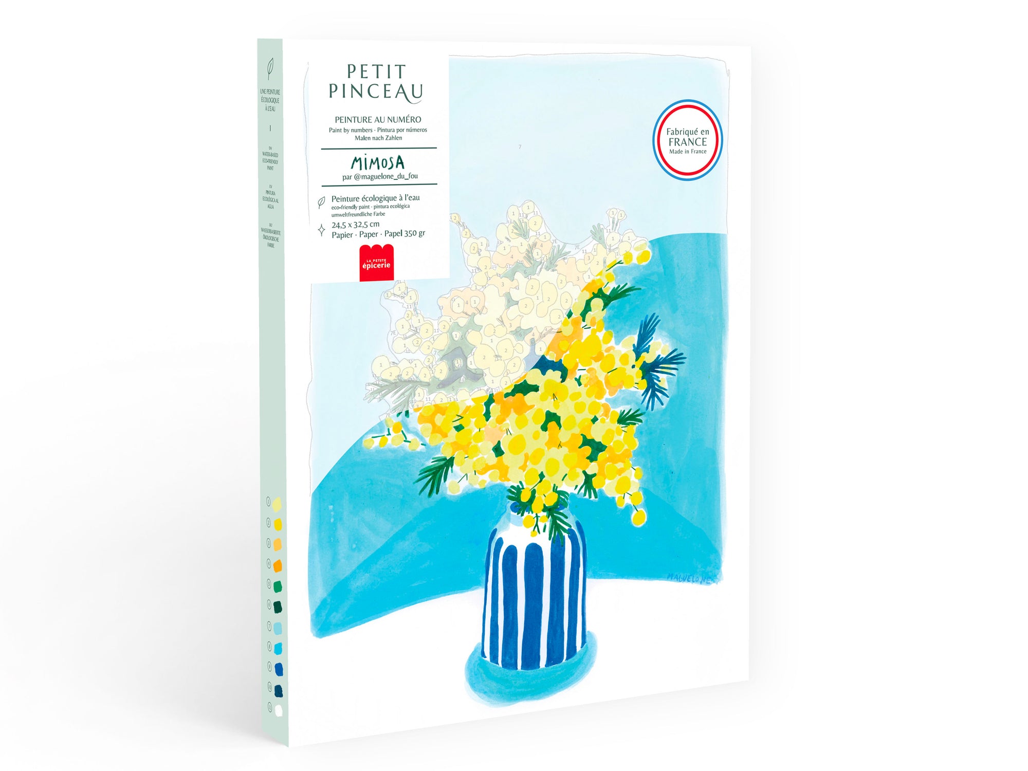 Achat Coffret peinture au numéro - Mimosa