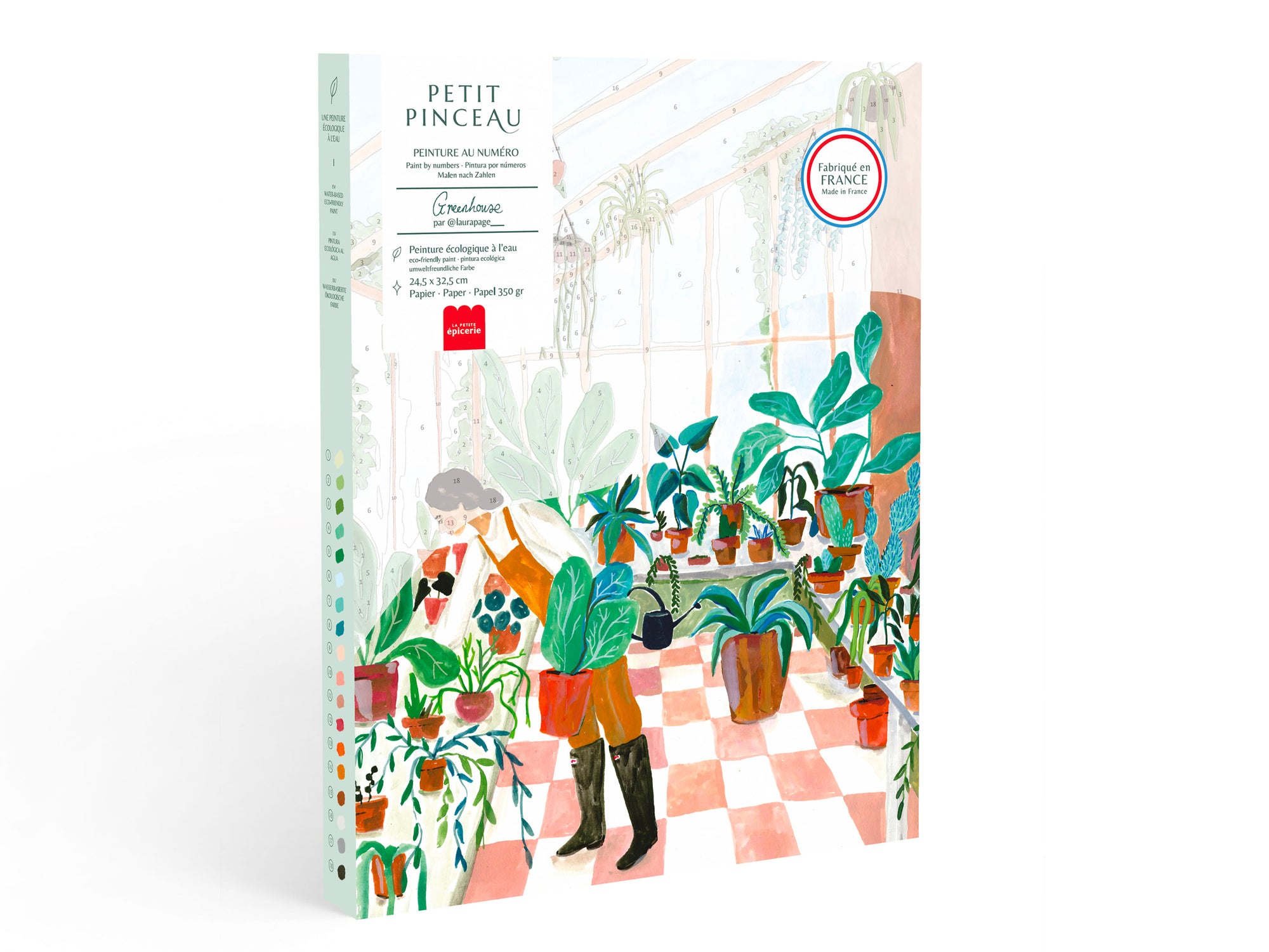 Achat Coffret peinture au numéro - Greenhouse