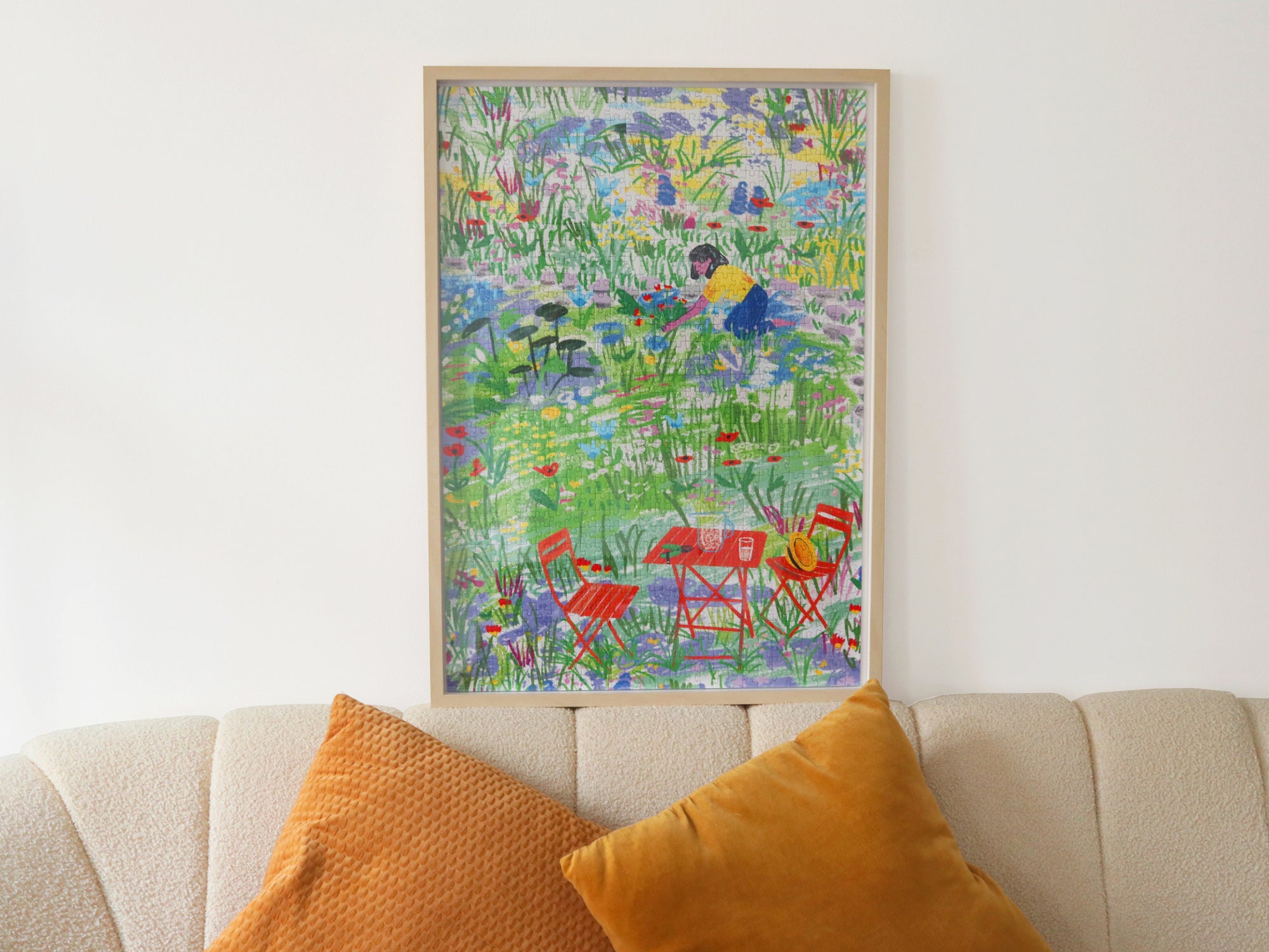 Puzzle Jardin secret par Jeanne Saboureault - 1000 pièces