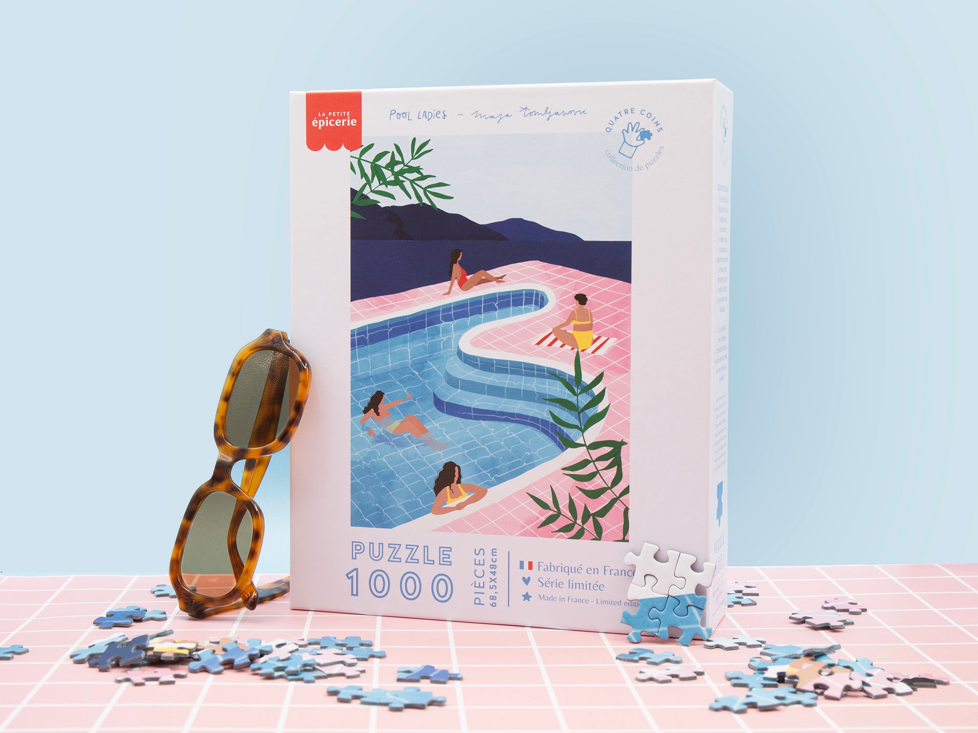 Puzzle Pool Ladies par Maja Tomljanovic - 1000 pièces