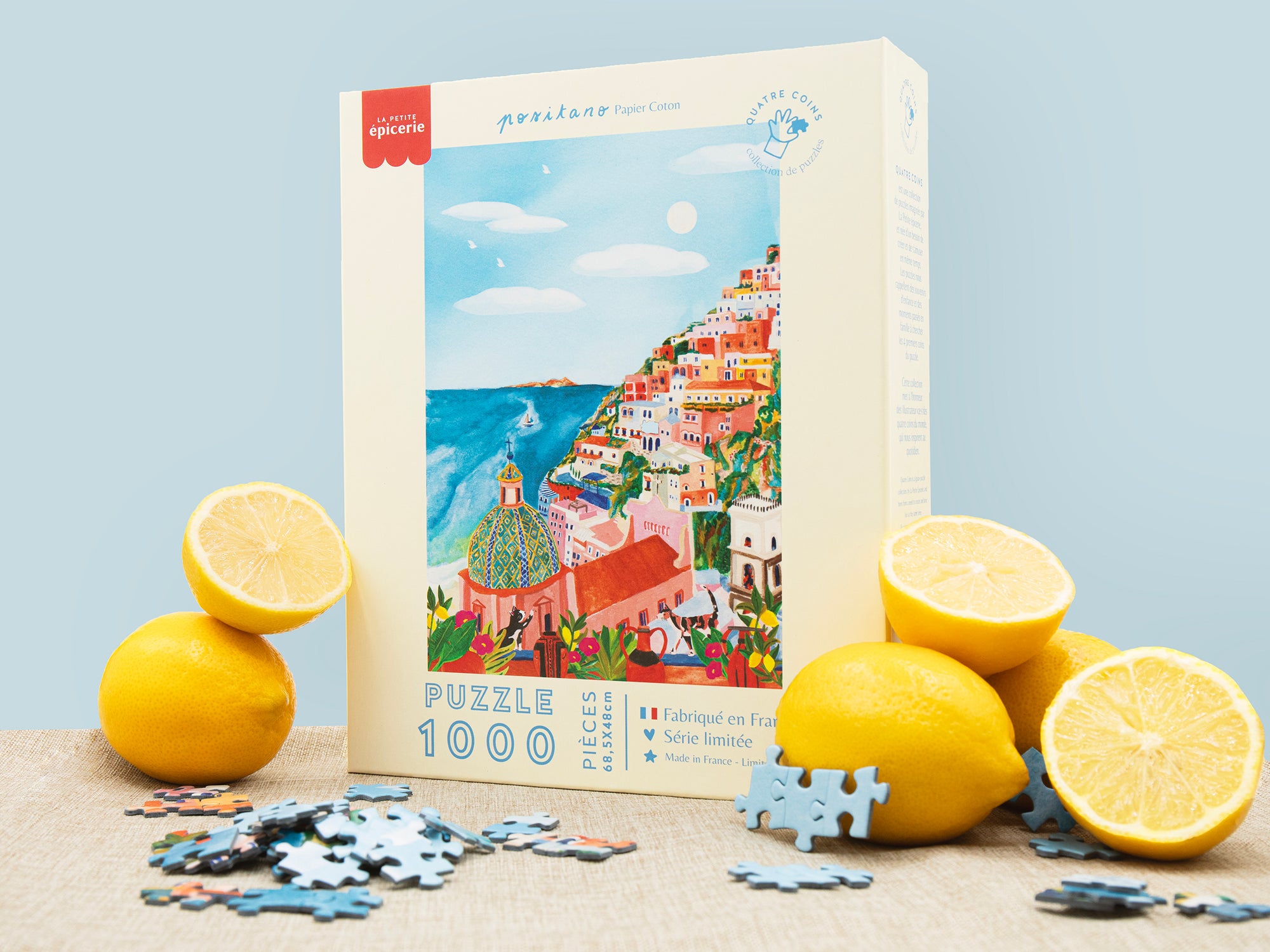 Puzzle Positano par Flore @Papier Coton - 1000 pièces