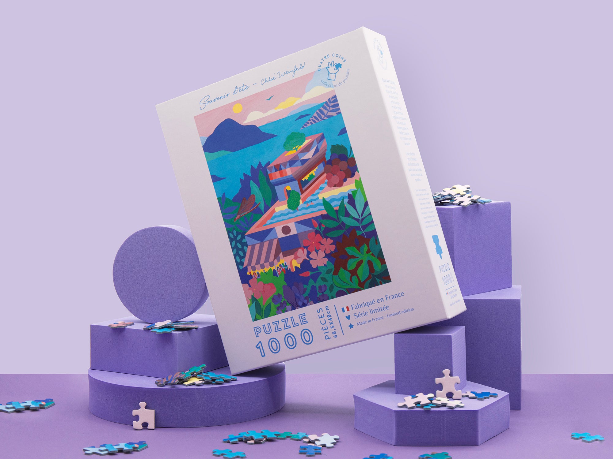 Puzzle Souvenir d'été par Chloé Weinfeld - 1000 pièces