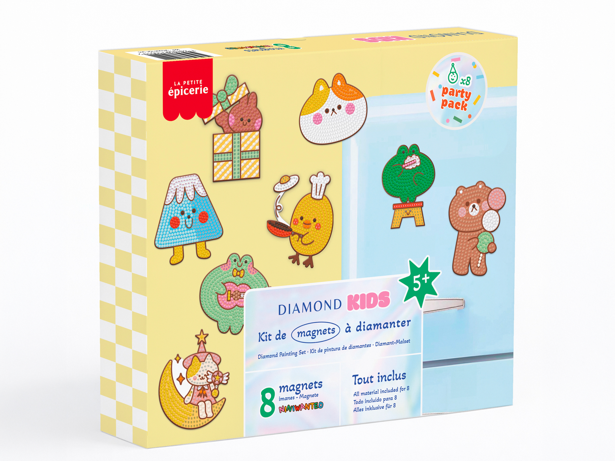 Achat Petit Diamond Kids - Kit Party Pack Magnets (pour 8 enfants)