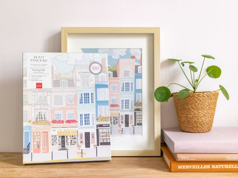 Coffret peinture au numéro - Notting Hill par La Petite Epicerie