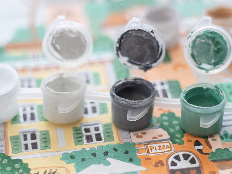 Coffret peinture au numéro - Rome par Hoglet and Co