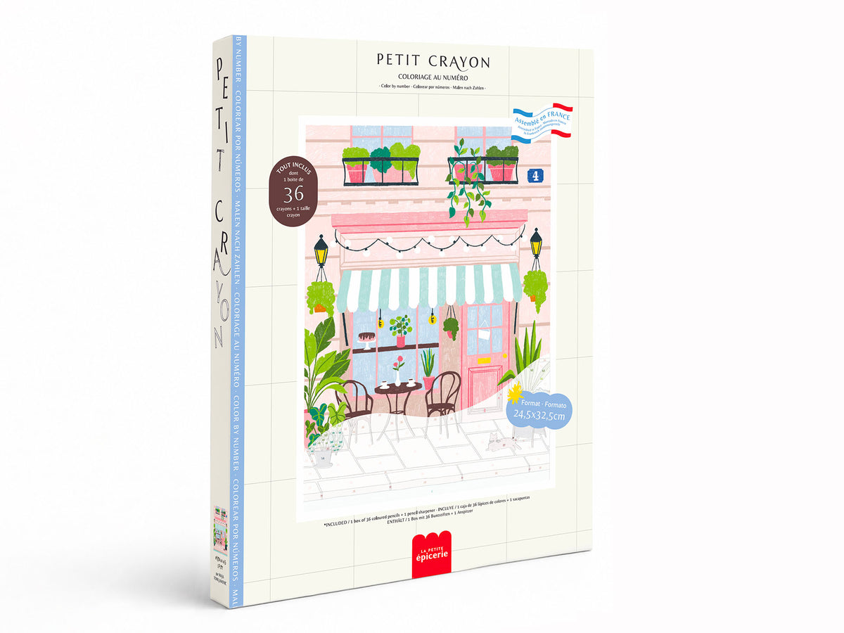 Achat Coffret coloriage au numéro Petit Crayon - Morning Spot