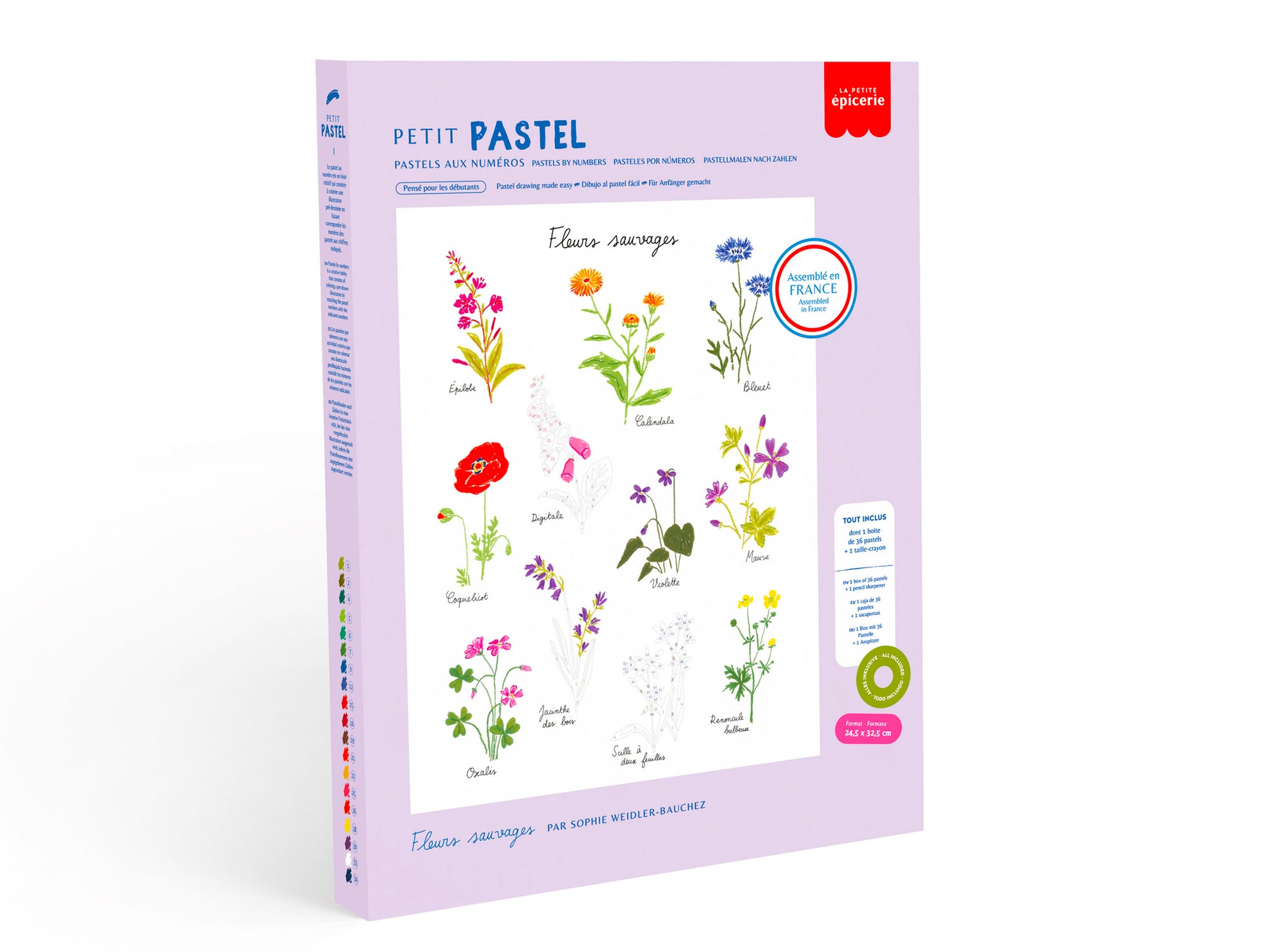 Achat Petit Pastel - Fleurs Sauvages