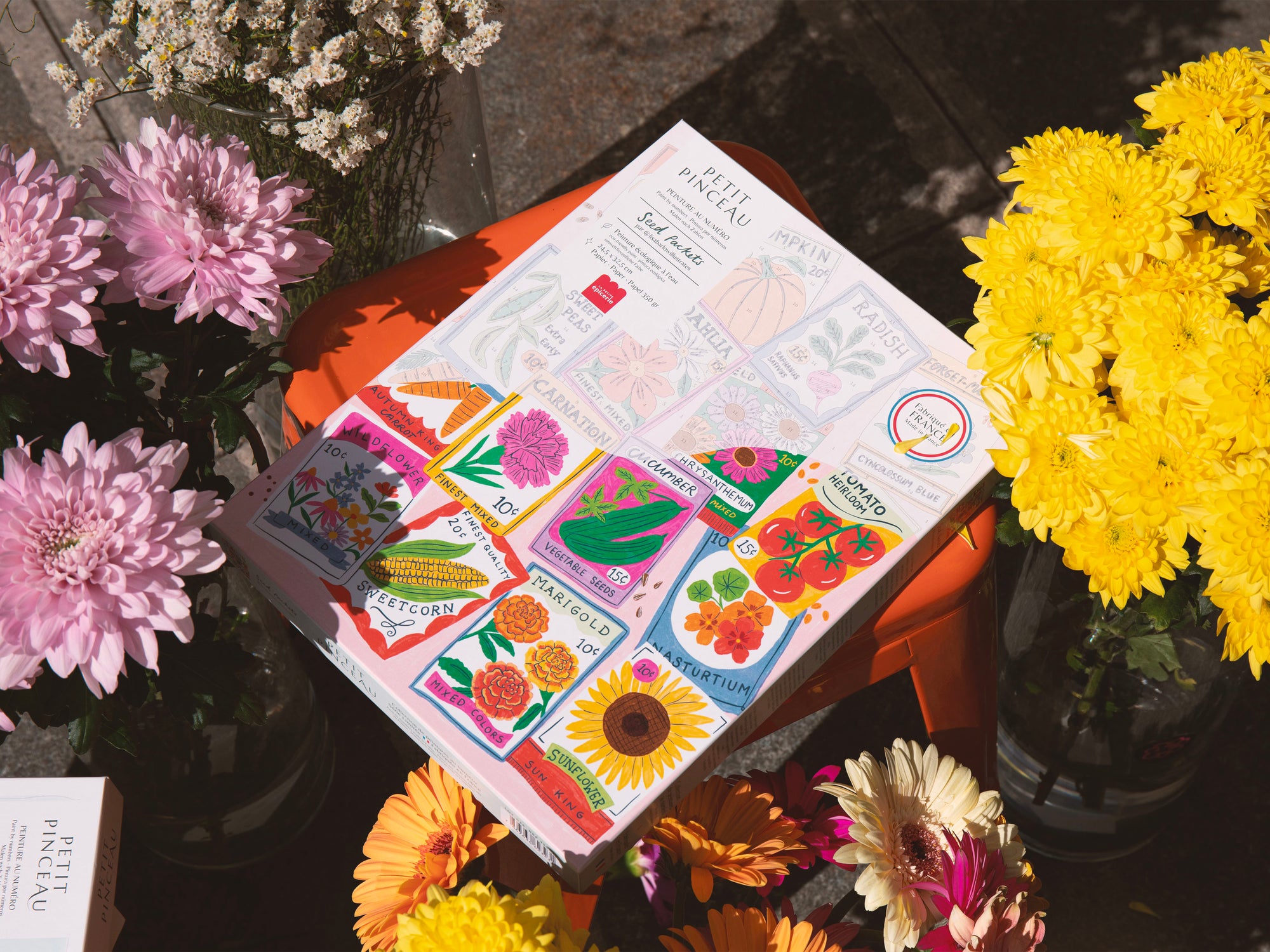 Coffret peinture au numéro - Seed Packets